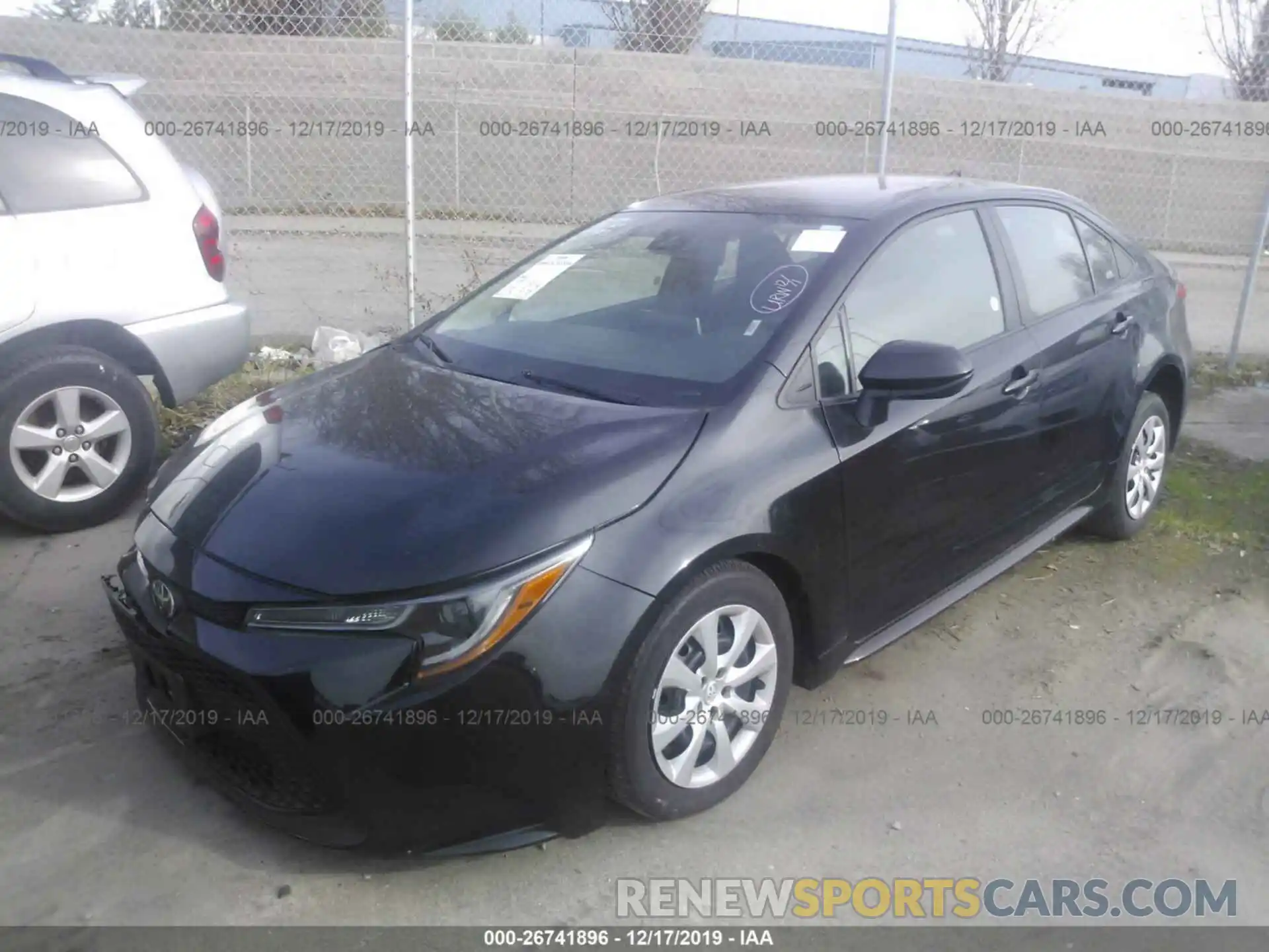 2 Photograph of a damaged car 5YFEPRAE0LP004785 TOYOTA COROLLA 2020