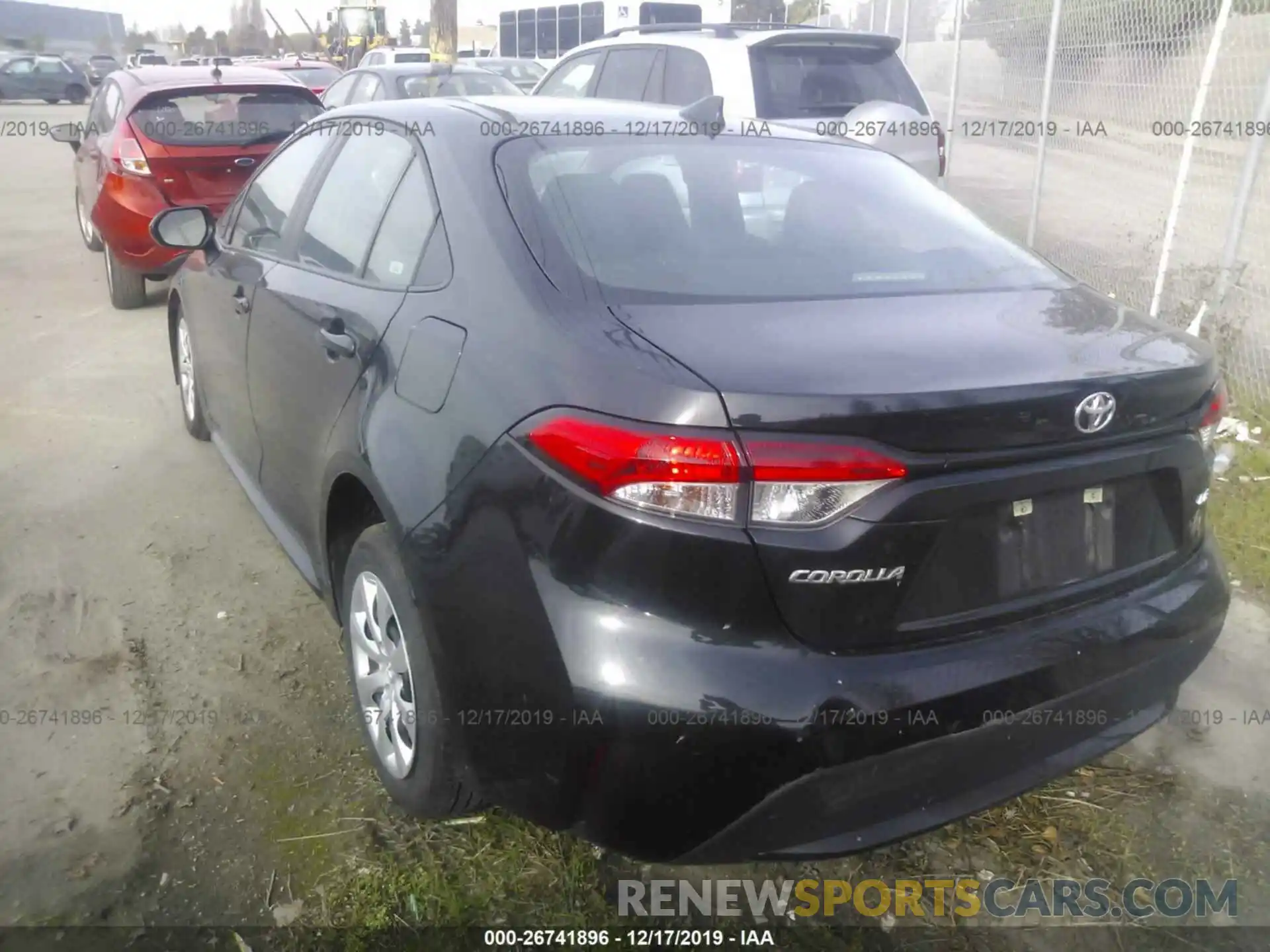 3 Photograph of a damaged car 5YFEPRAE0LP004785 TOYOTA COROLLA 2020