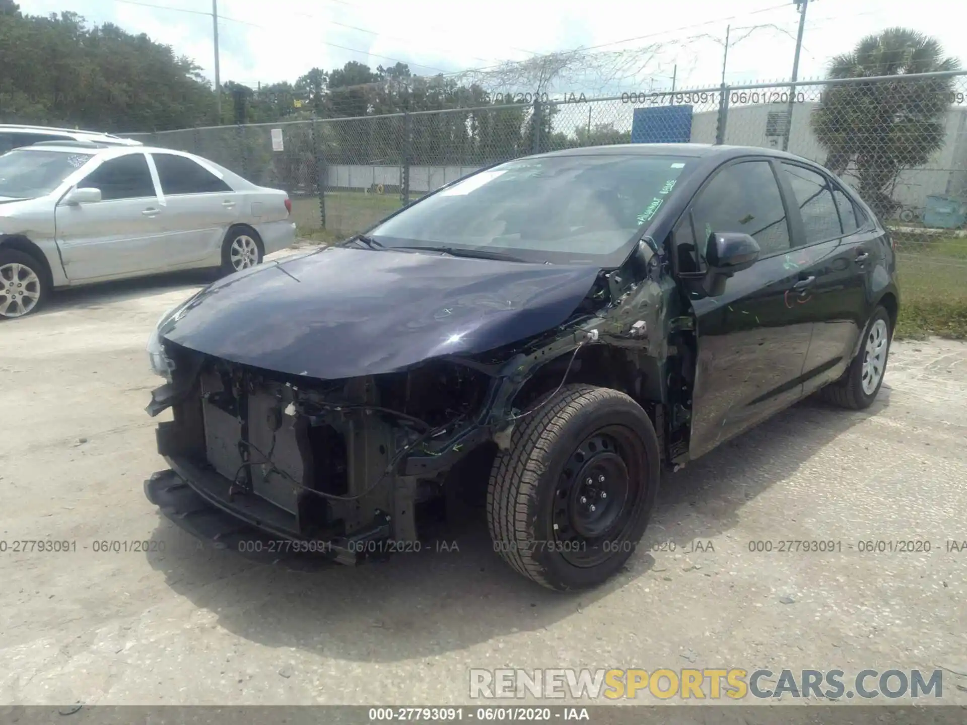 6 Photograph of a damaged car 5YFEPRAE0LP008593 TOYOTA COROLLA 2020