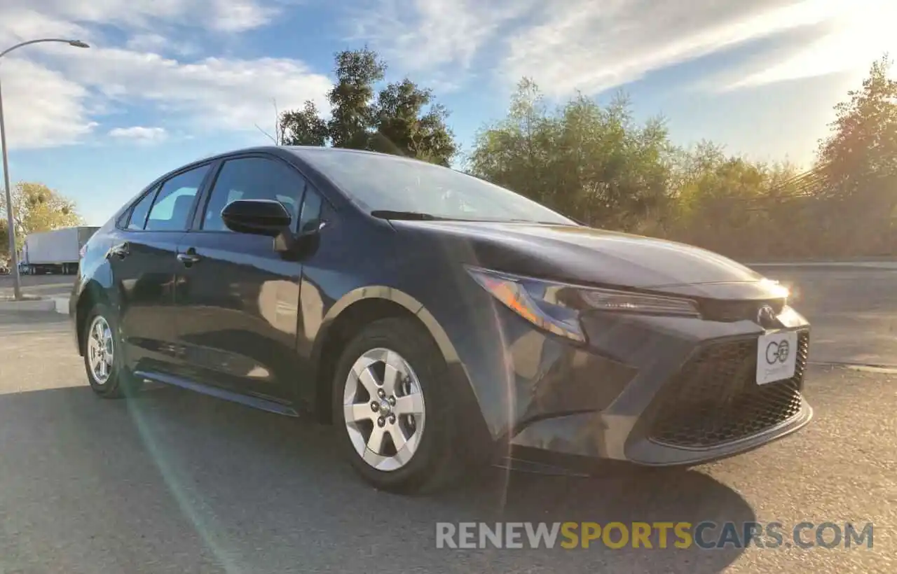 1 Photograph of a damaged car 5YFEPRAE0LP011302 TOYOTA COROLLA 2020