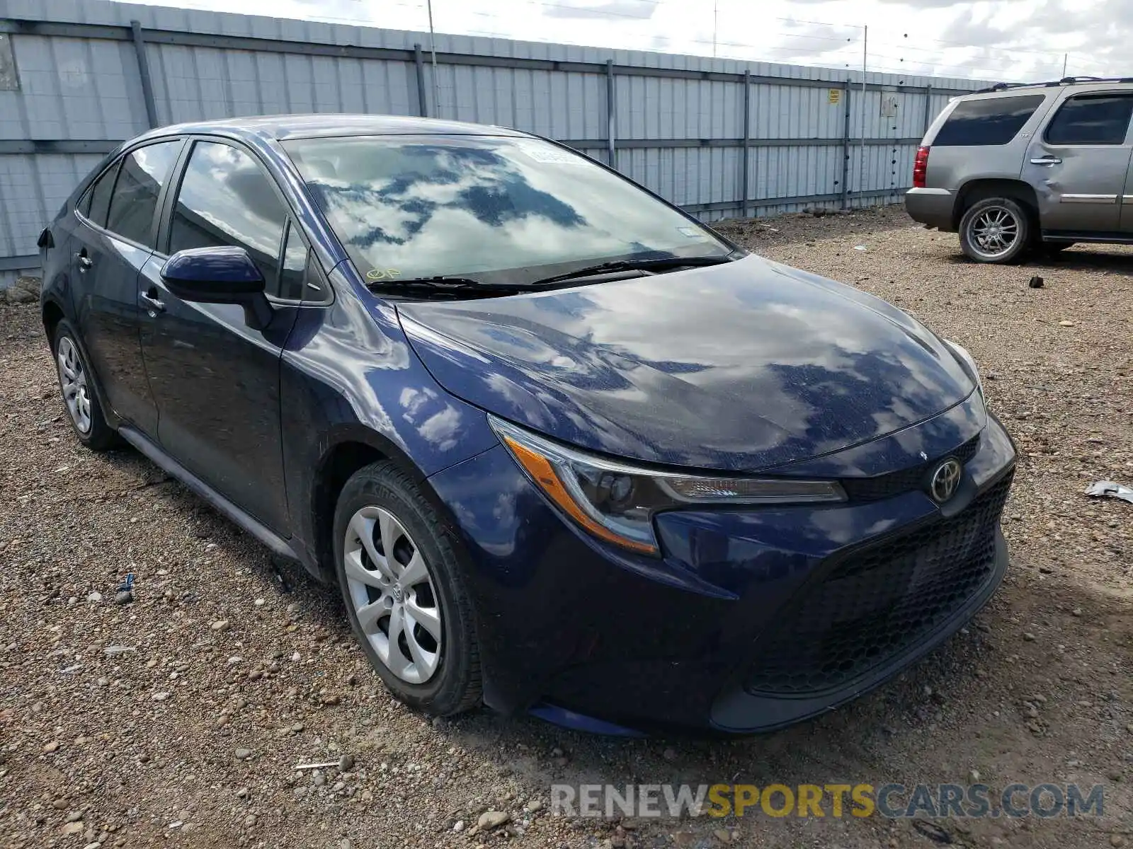 1 Photograph of a damaged car 5YFEPRAE0LP015382 TOYOTA COROLLA 2020