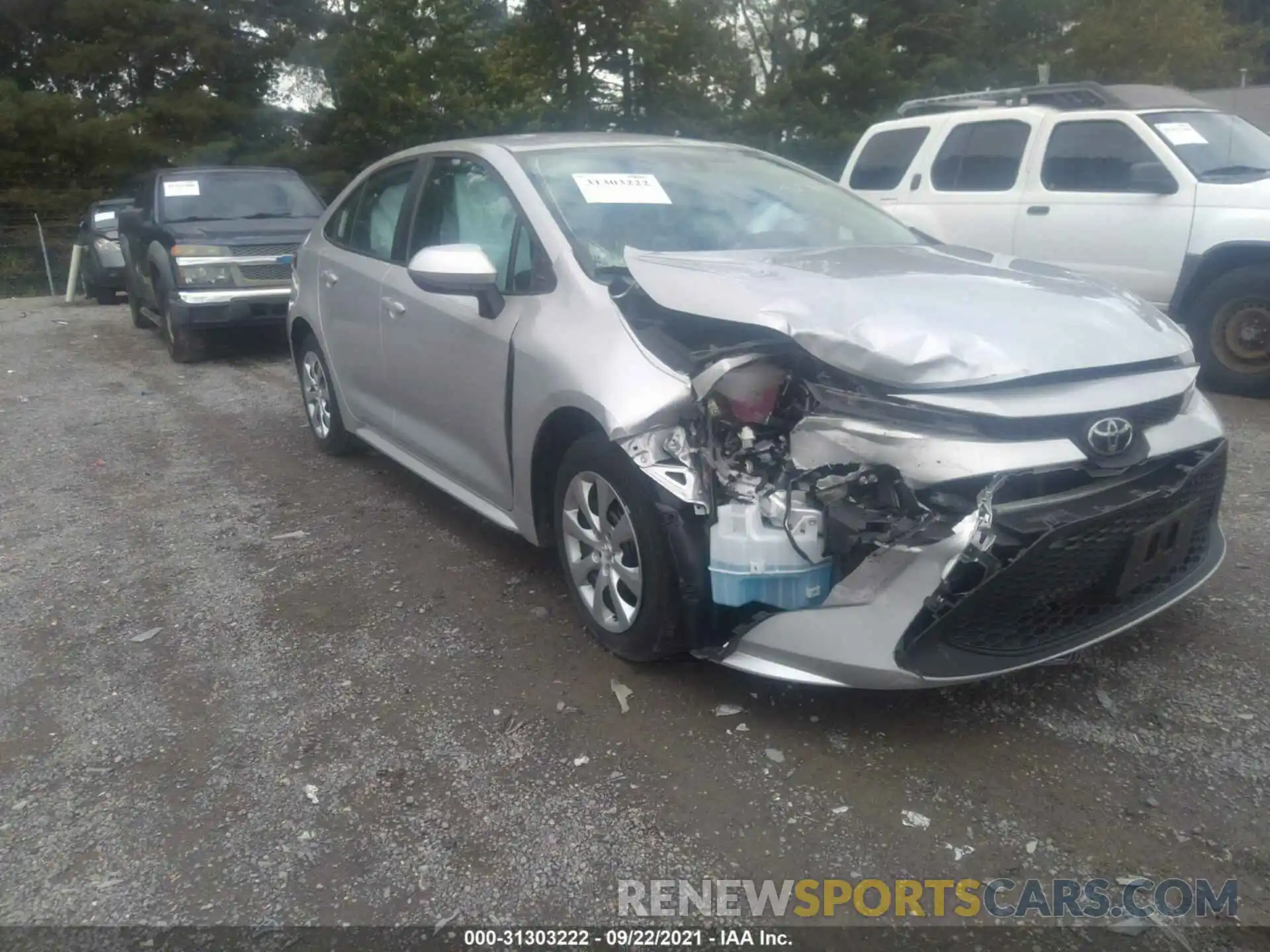 6 Photograph of a damaged car 5YFEPRAE0LP018430 TOYOTA COROLLA 2020