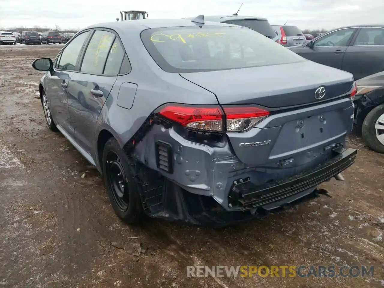 3 Photograph of a damaged car 5YFEPRAE0LP018539 TOYOTA COROLLA 2020