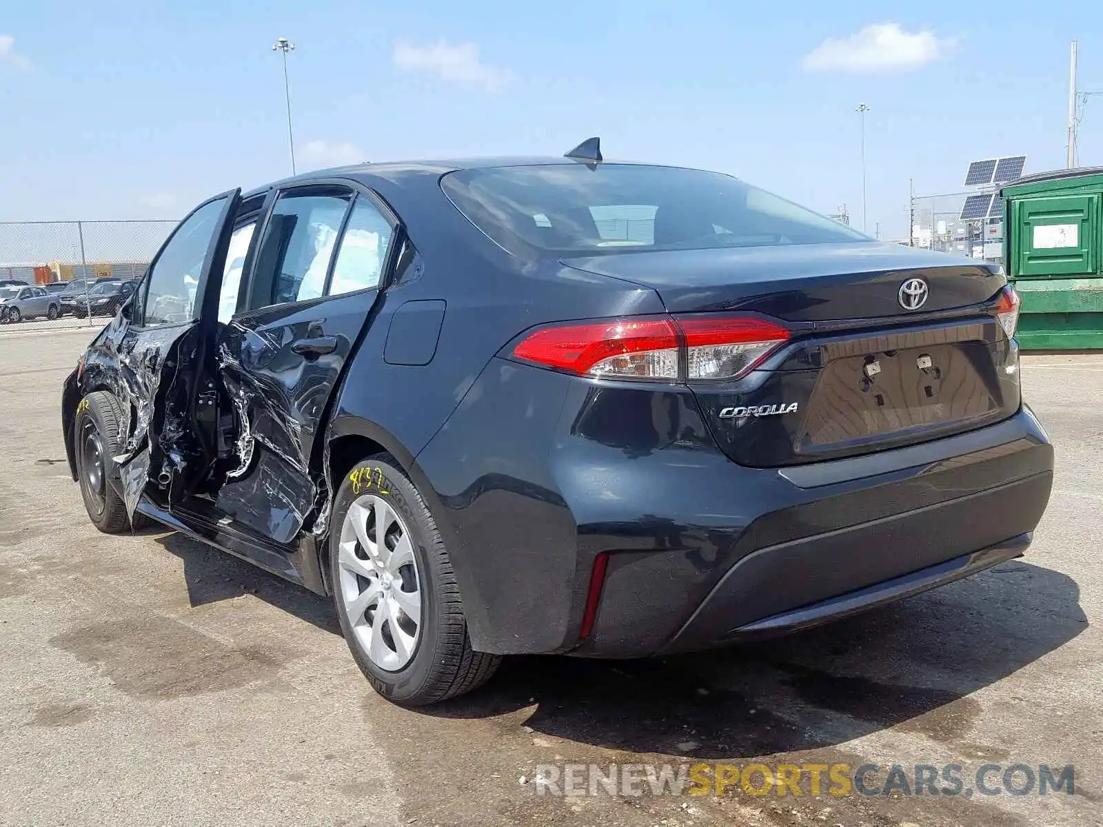 3 Photograph of a damaged car 5YFEPRAE0LP019397 TOYOTA COROLLA 2020