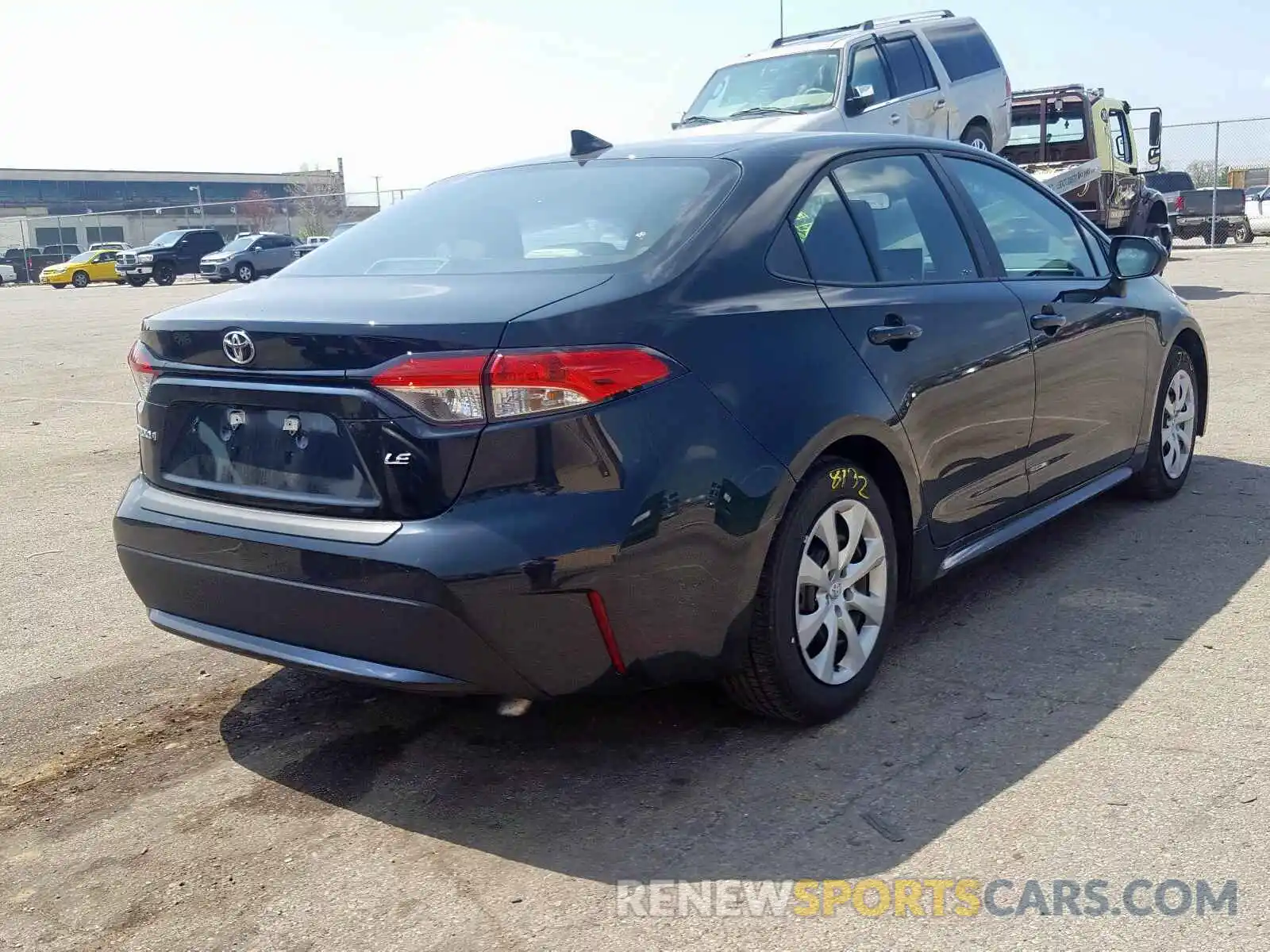 4 Photograph of a damaged car 5YFEPRAE0LP019397 TOYOTA COROLLA 2020