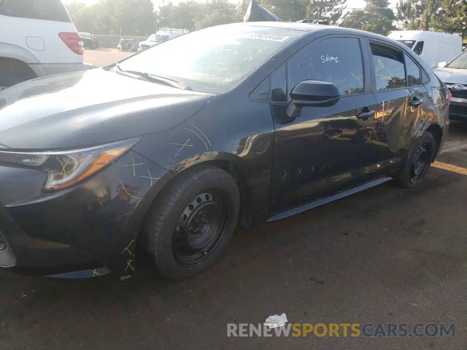 9 Photograph of a damaged car 5YFEPRAE0LP019562 TOYOTA COROLLA 2020