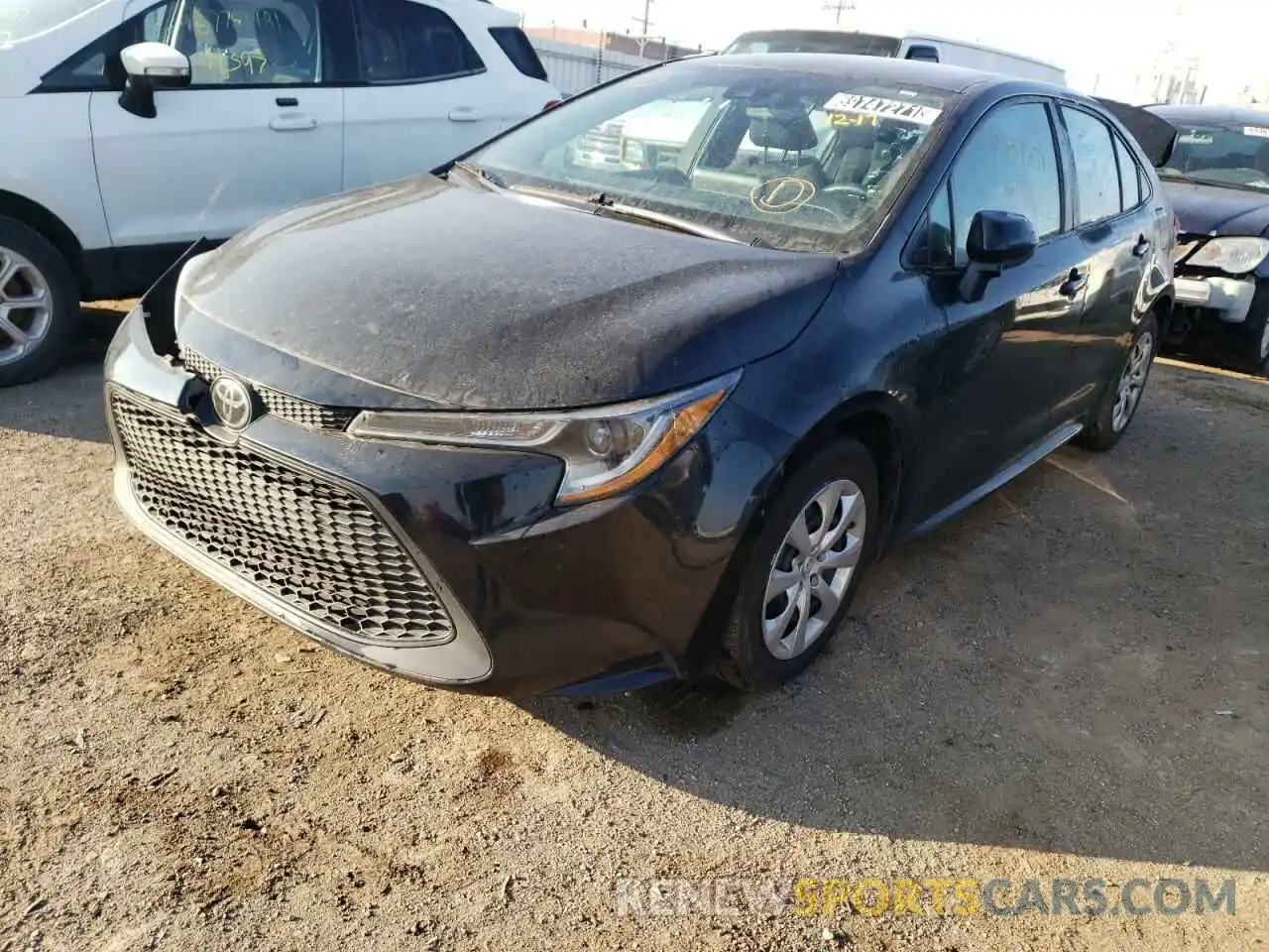 2 Photograph of a damaged car 5YFEPRAE0LP020081 TOYOTA COROLLA 2020