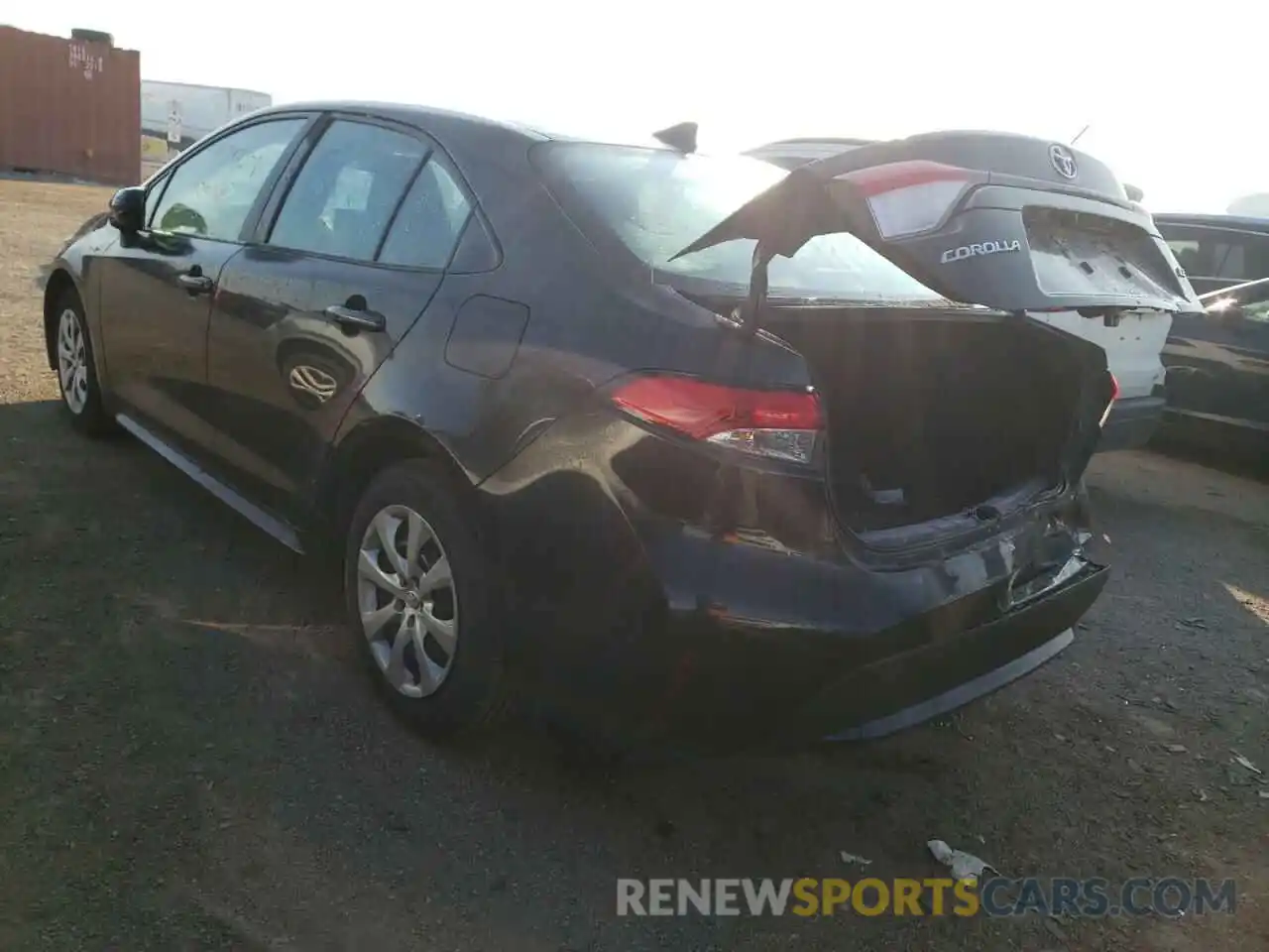 3 Photograph of a damaged car 5YFEPRAE0LP020081 TOYOTA COROLLA 2020