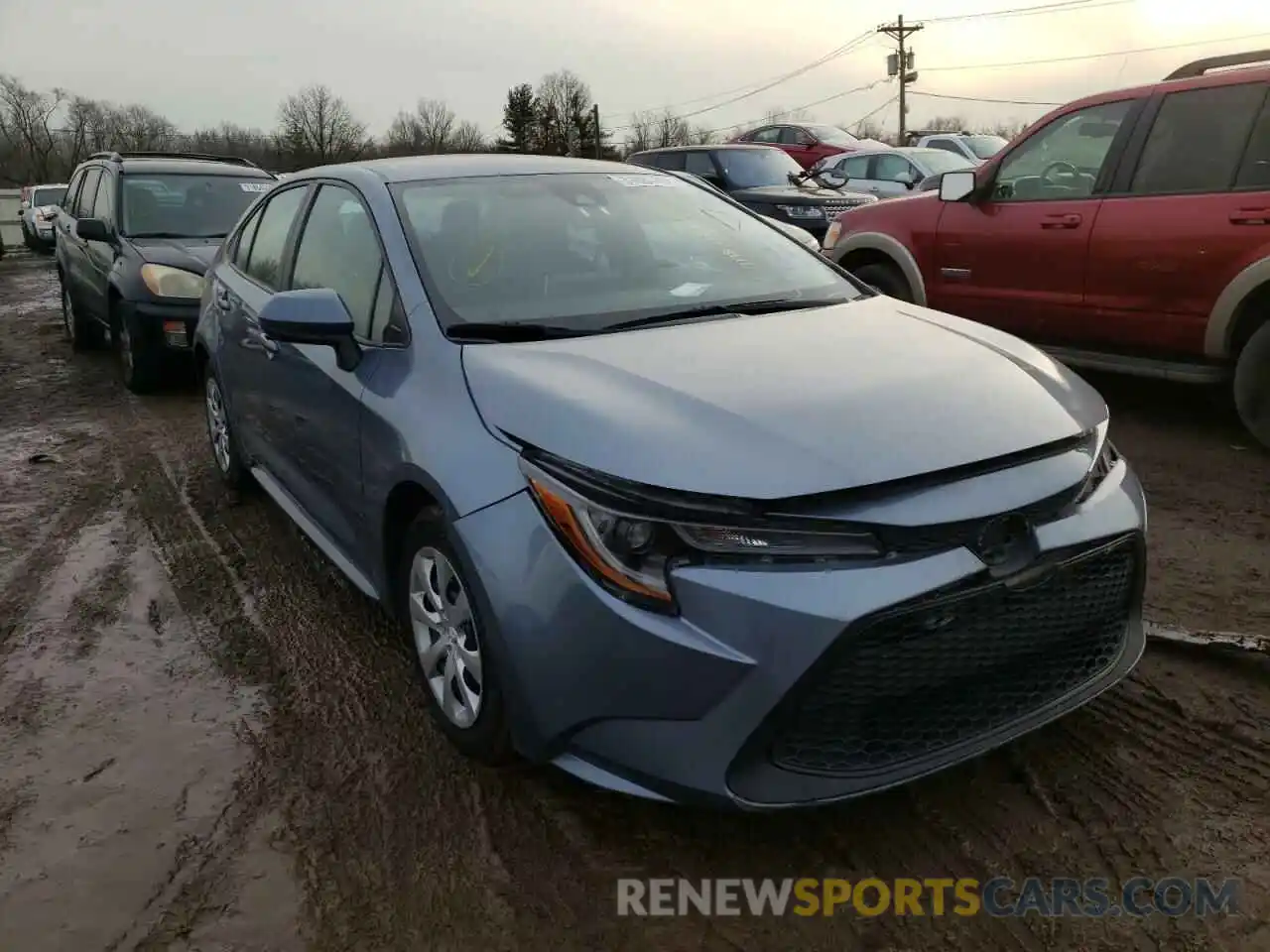 1 Photograph of a damaged car 5YFEPRAE0LP021330 TOYOTA COROLLA 2020