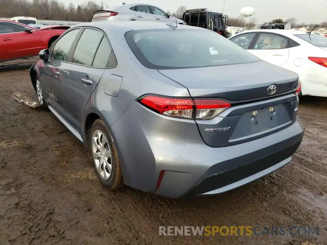 3 Photograph of a damaged car 5YFEPRAE0LP021330 TOYOTA COROLLA 2020