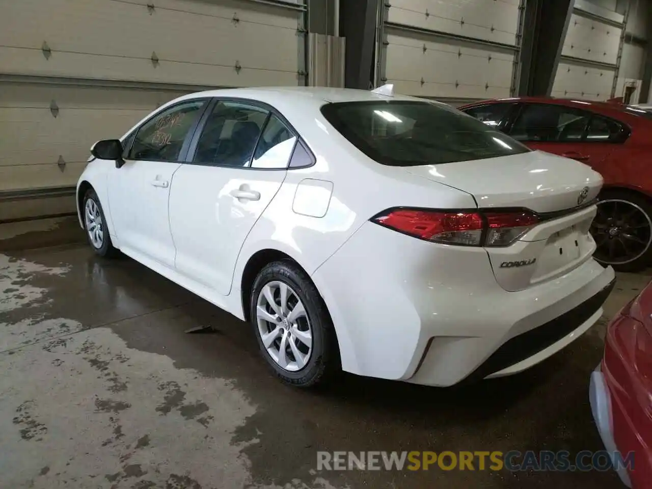 3 Photograph of a damaged car 5YFEPRAE0LP023854 TOYOTA COROLLA 2020