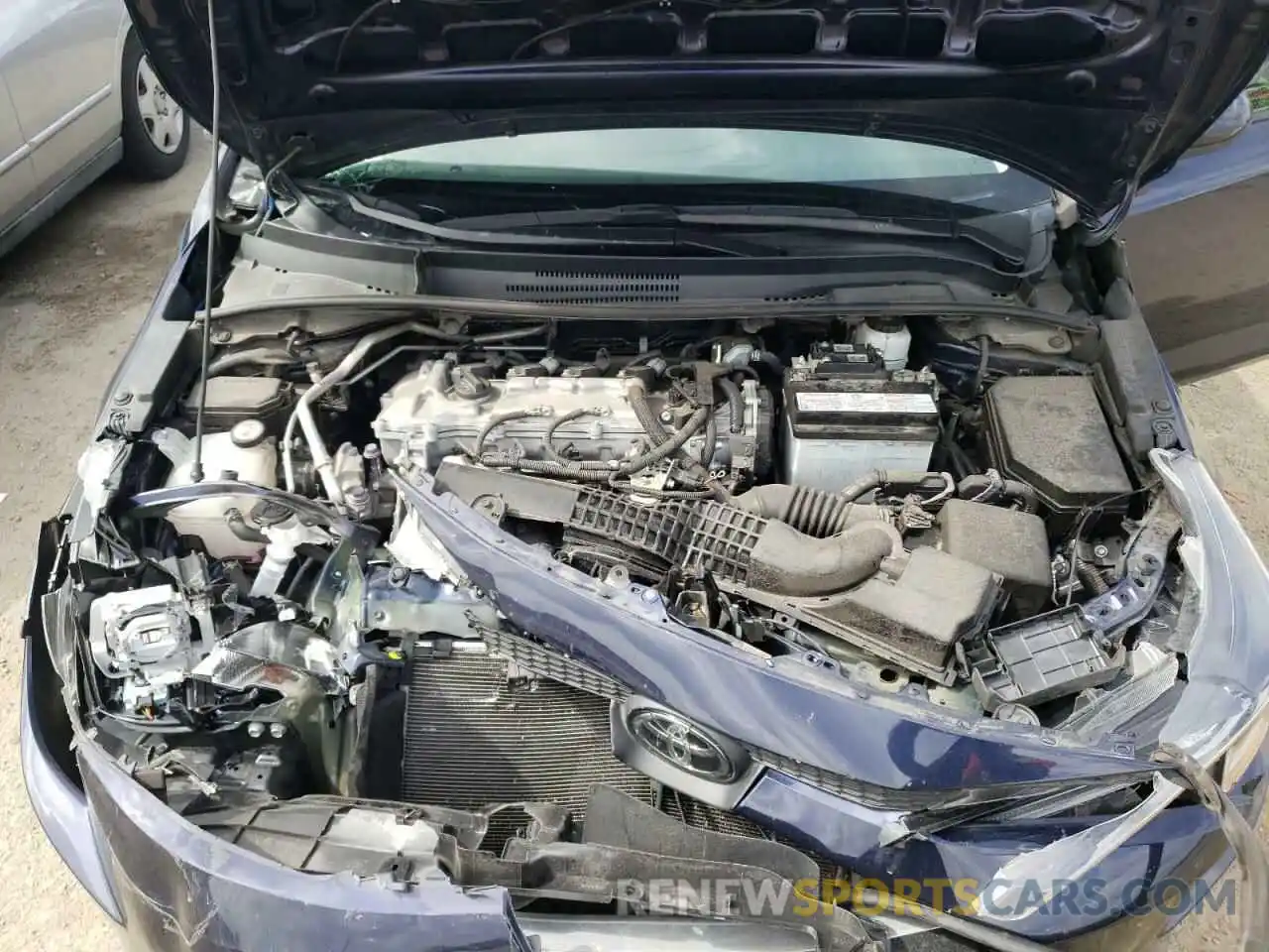 7 Photograph of a damaged car 5YFEPRAE0LP025071 TOYOTA COROLLA 2020