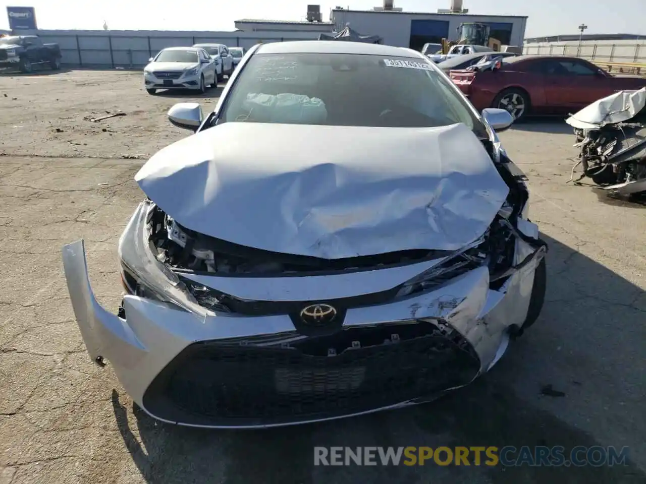 9 Photograph of a damaged car 5YFEPRAE0LP027600 TOYOTA COROLLA 2020