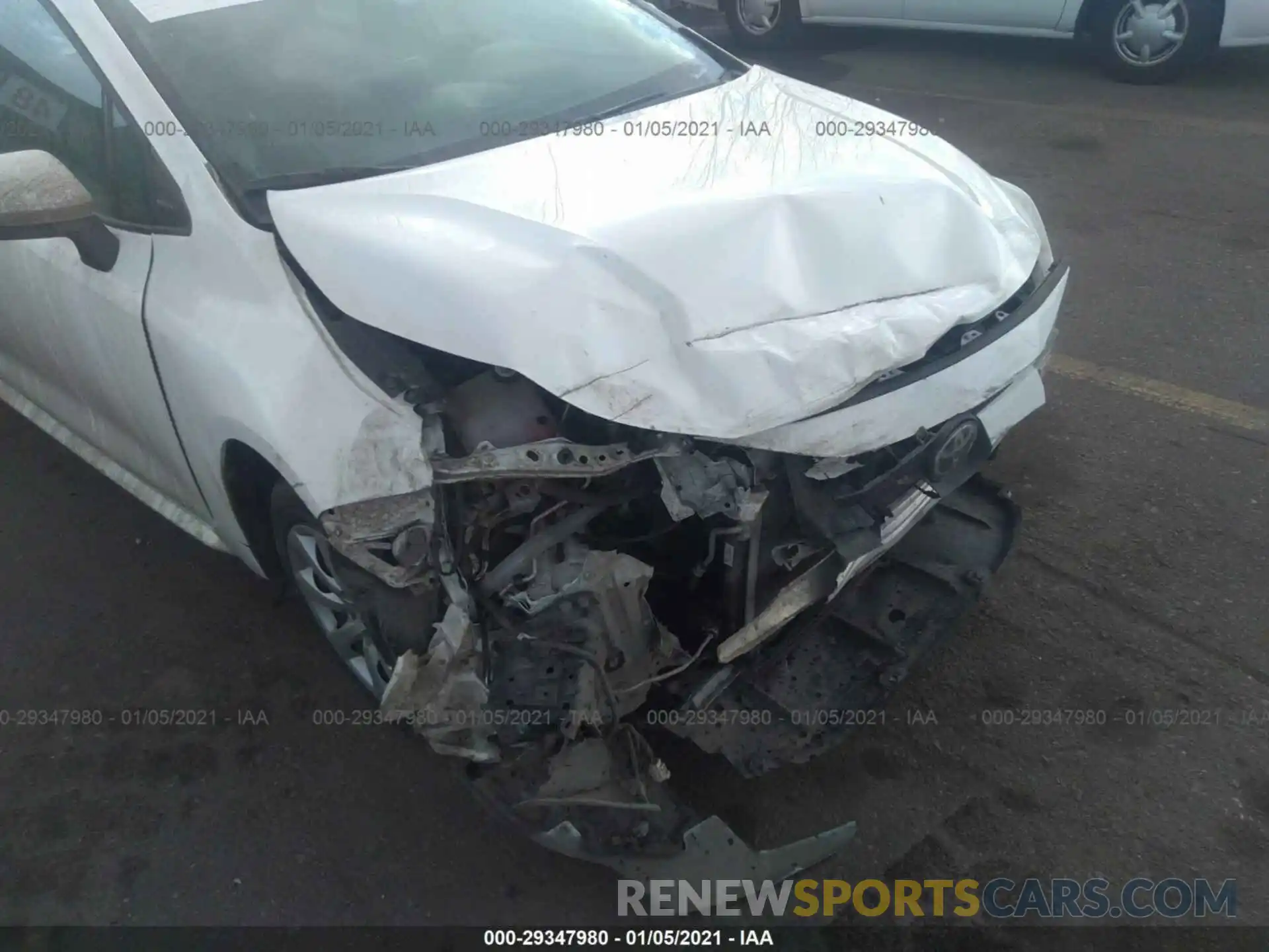 6 Photograph of a damaged car 5YFEPRAE0LP028276 TOYOTA COROLLA 2020