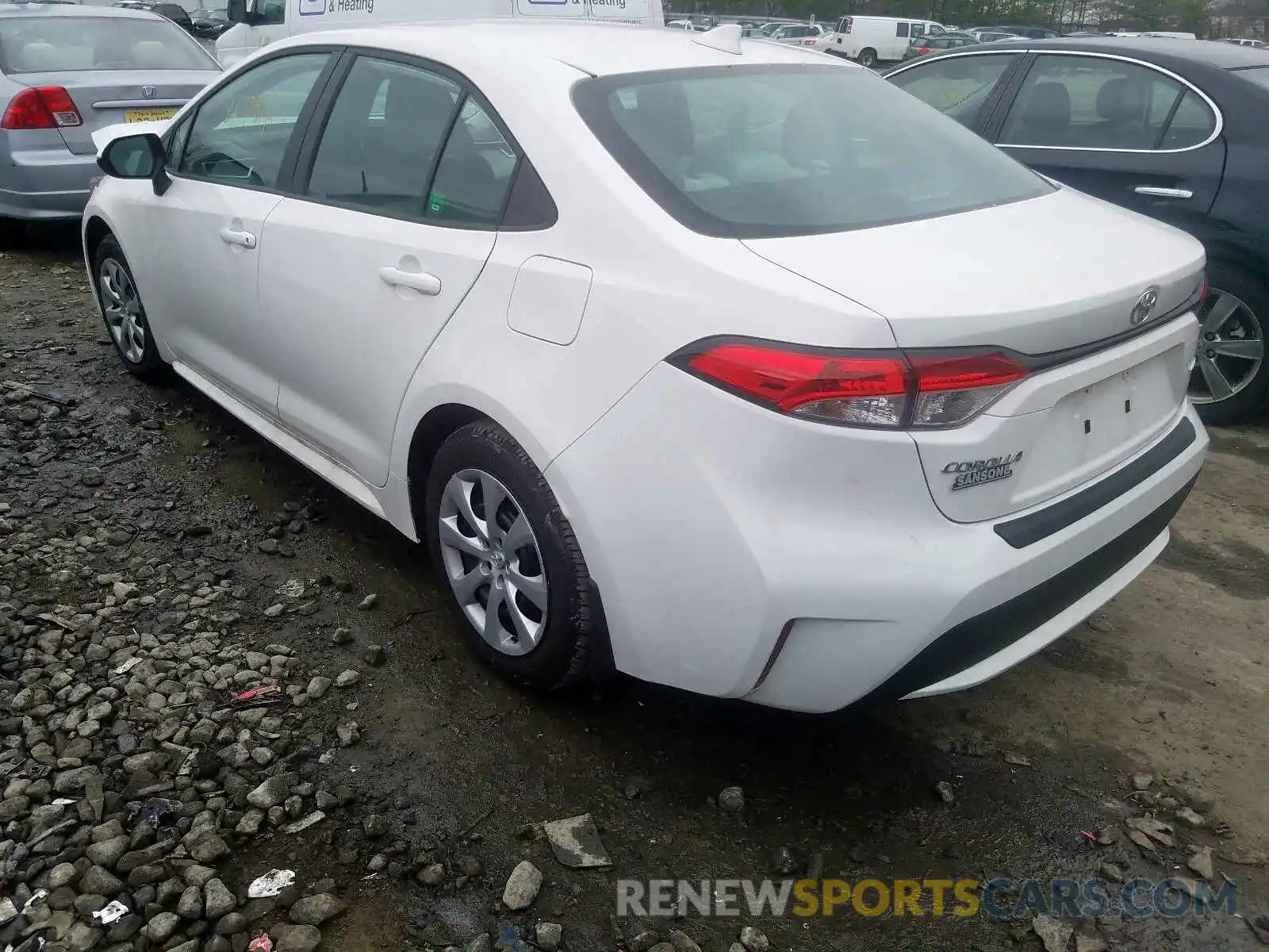 3 Photograph of a damaged car 5YFEPRAE0LP028603 TOYOTA COROLLA 2020