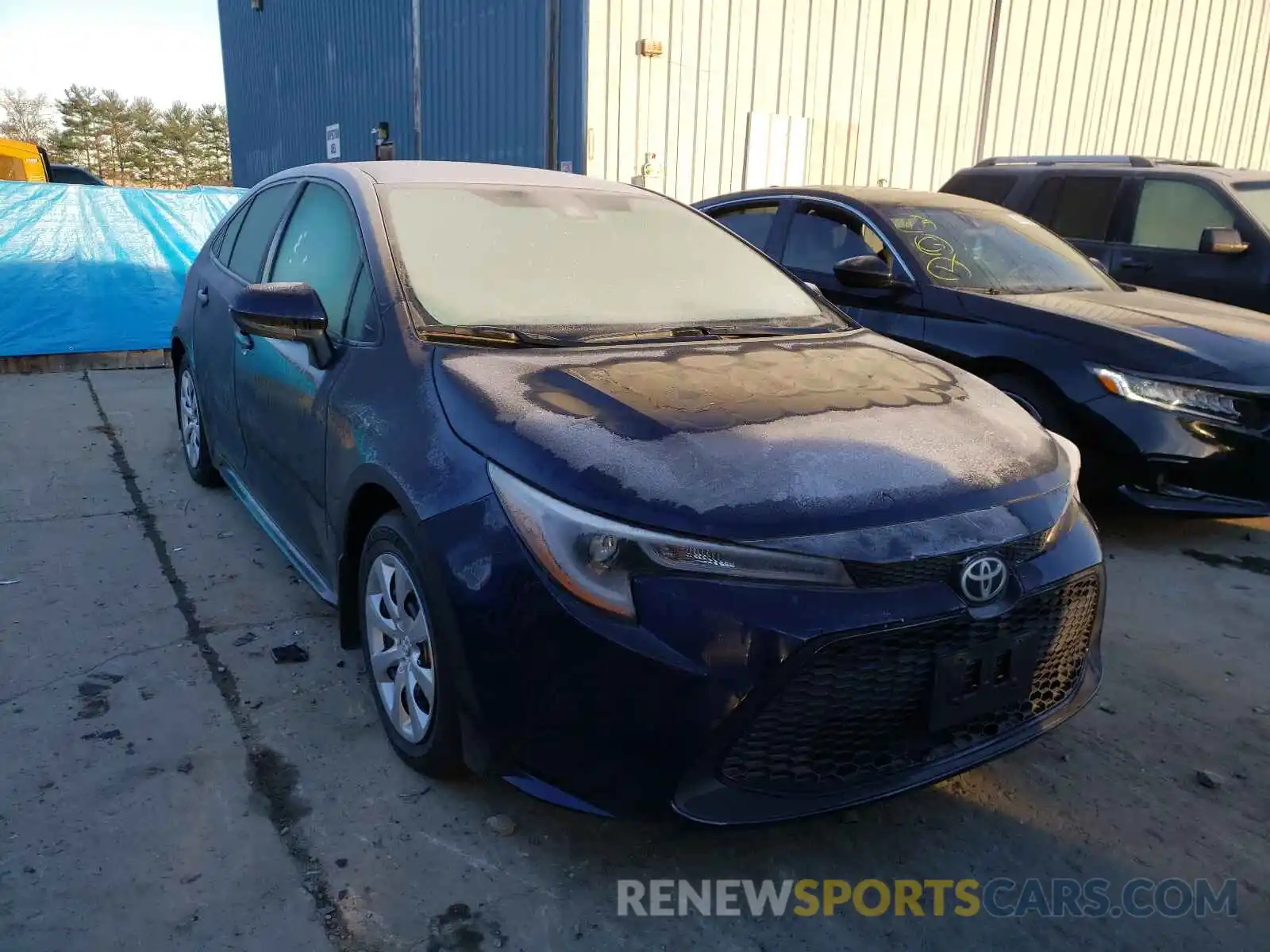 1 Photograph of a damaged car 5YFEPRAE0LP029427 TOYOTA COROLLA 2020