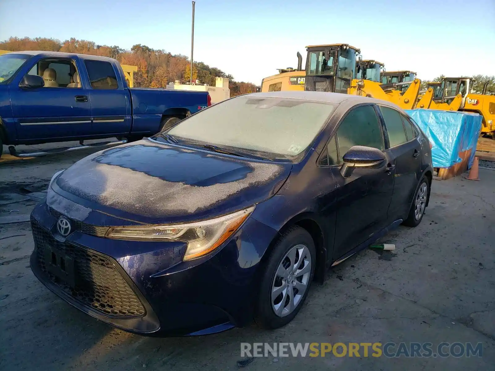 2 Photograph of a damaged car 5YFEPRAE0LP029427 TOYOTA COROLLA 2020