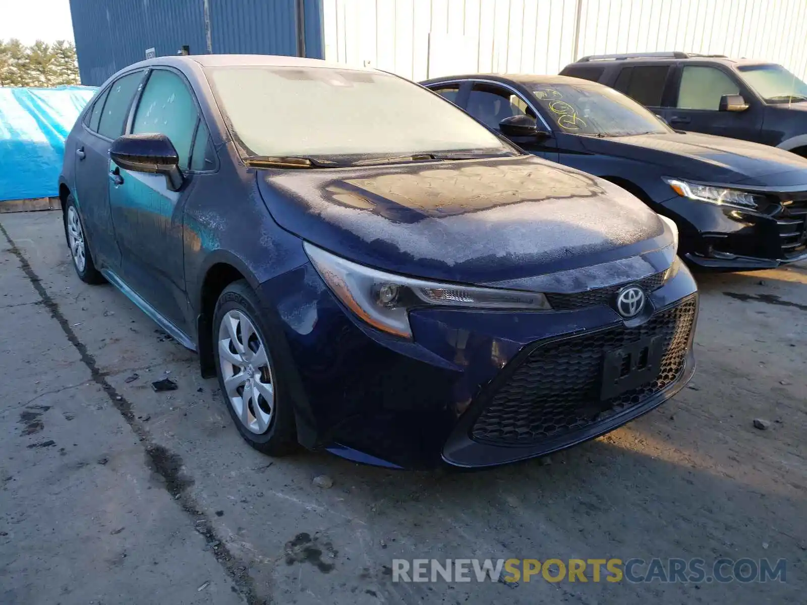 9 Photograph of a damaged car 5YFEPRAE0LP029427 TOYOTA COROLLA 2020