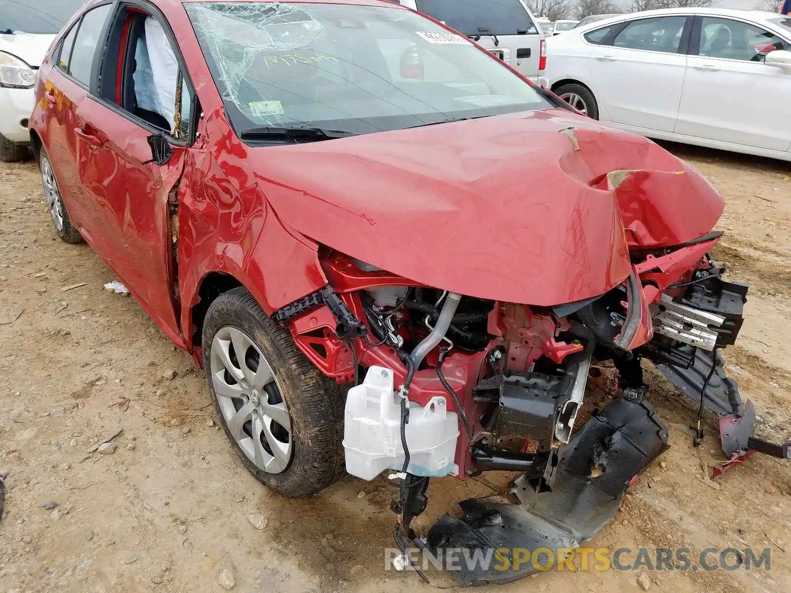 9 Photograph of a damaged car 5YFEPRAE0LP030819 TOYOTA COROLLA 2020