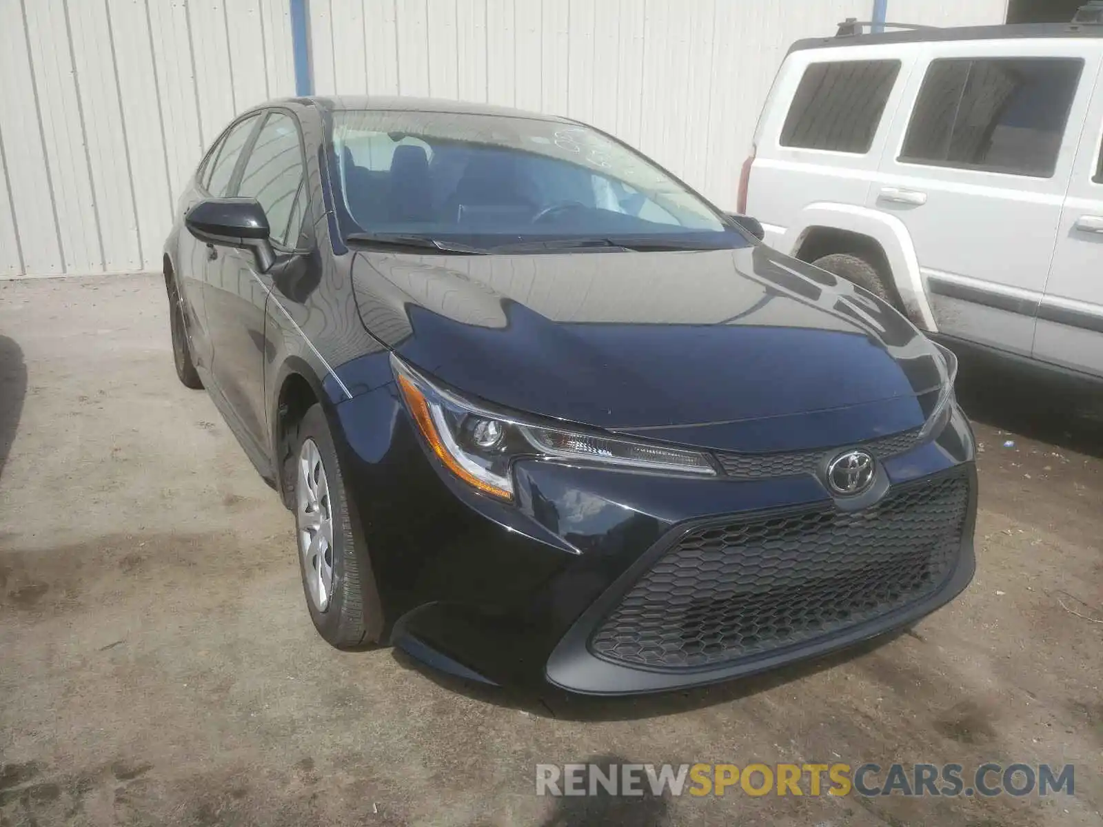 1 Photograph of a damaged car 5YFEPRAE0LP032330 TOYOTA COROLLA 2020