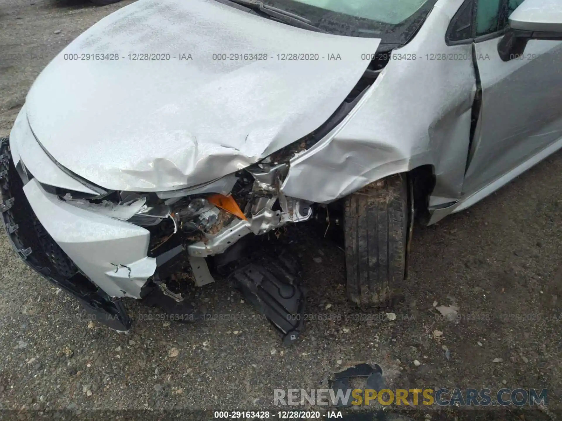 6 Photograph of a damaged car 5YFEPRAE0LP033123 TOYOTA COROLLA 2020