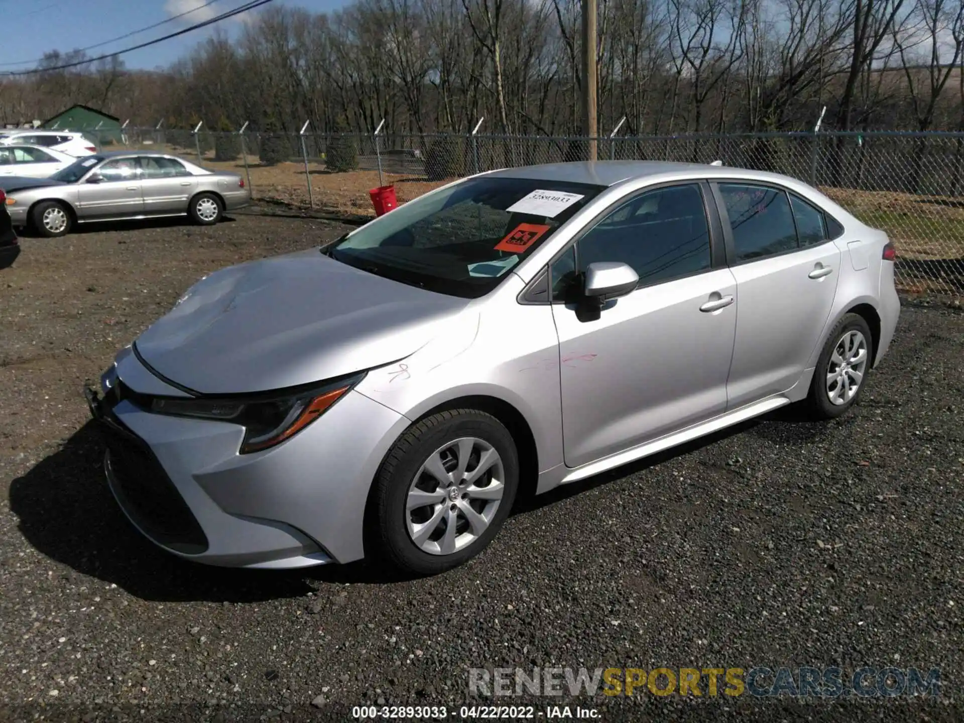 2 Photograph of a damaged car 5YFEPRAE0LP034448 TOYOTA COROLLA 2020