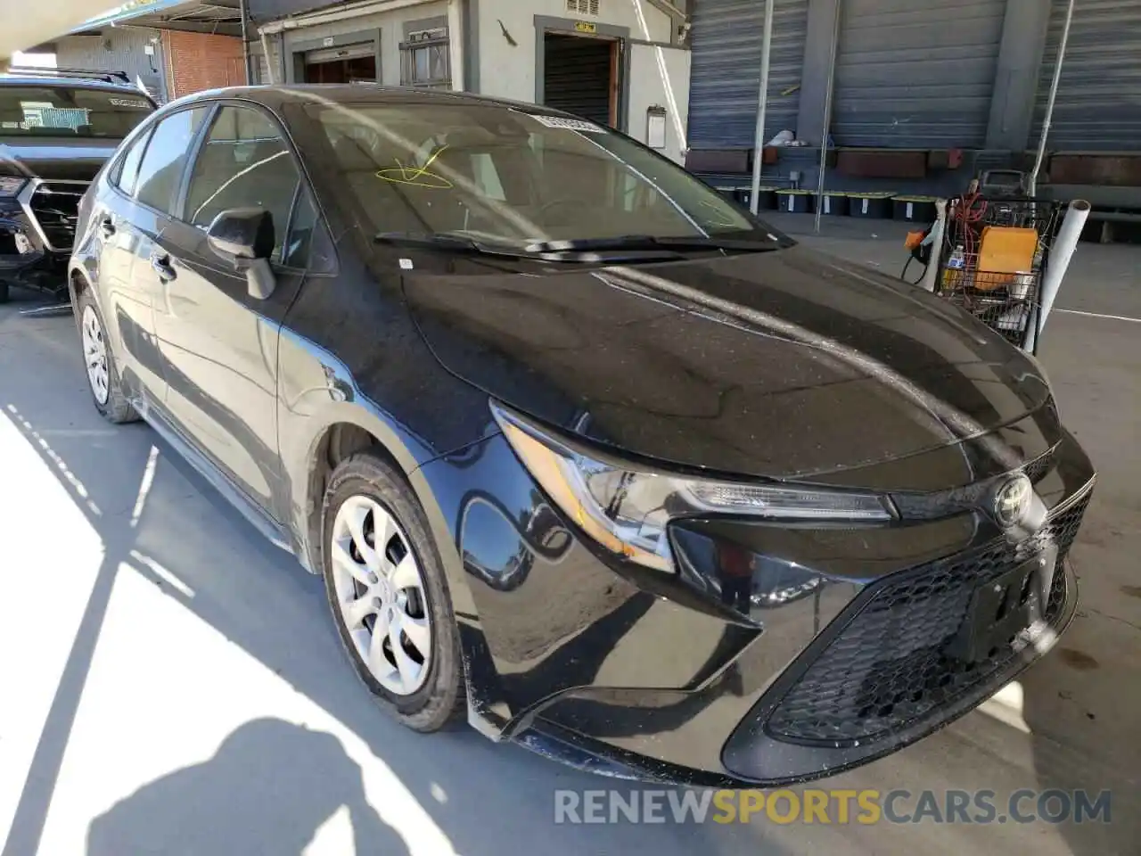 1 Photograph of a damaged car 5YFEPRAE0LP034773 TOYOTA COROLLA 2020