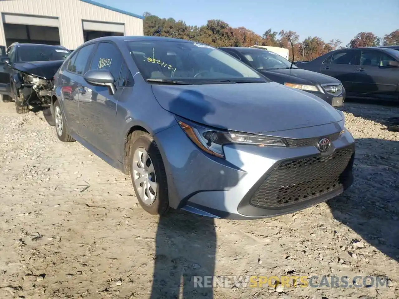 1 Photograph of a damaged car 5YFEPRAE0LP035471 TOYOTA COROLLA 2020