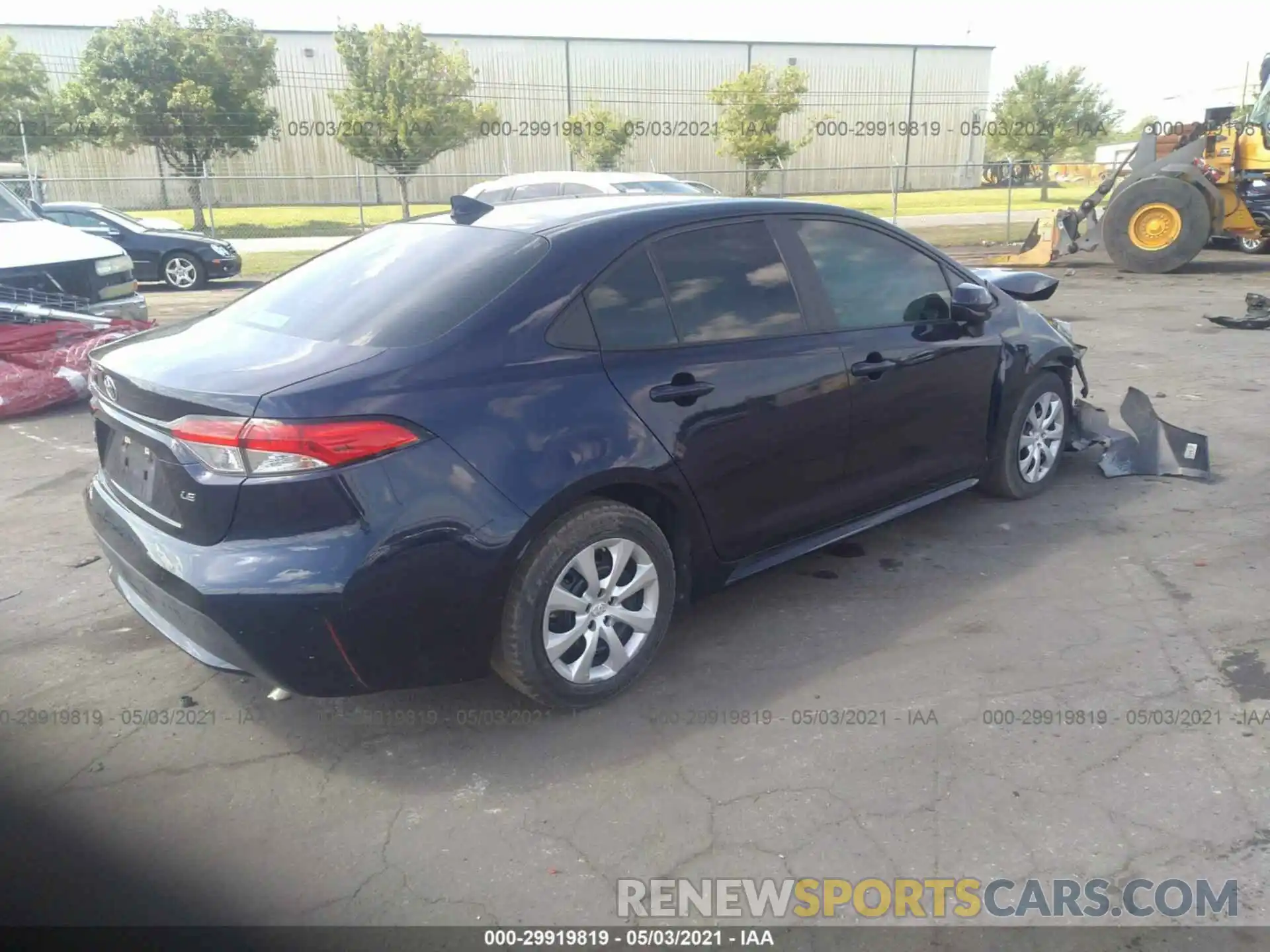 4 Photograph of a damaged car 5YFEPRAE0LP041626 TOYOTA COROLLA 2020