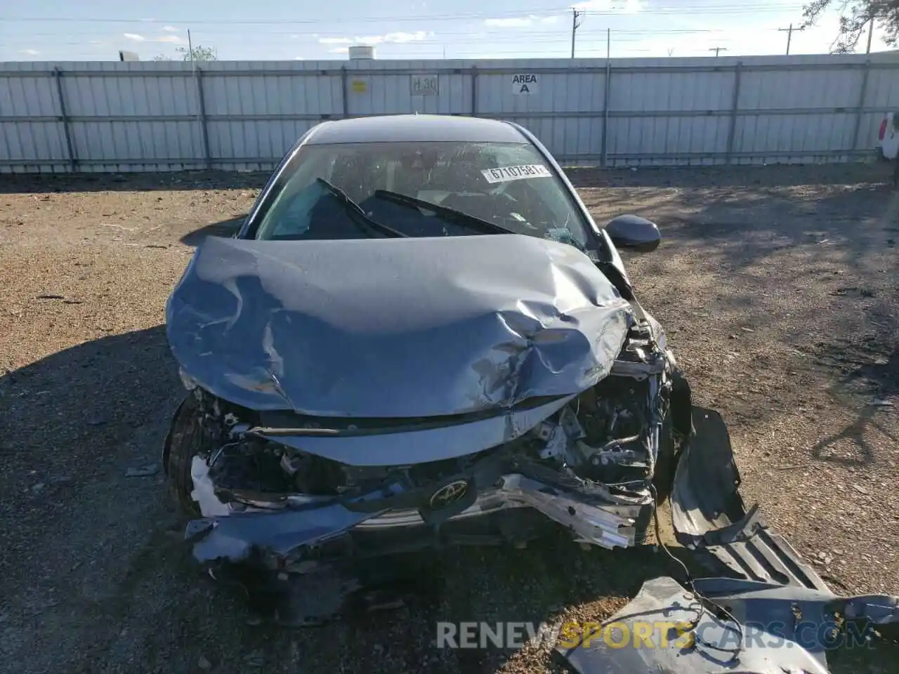 7 Photograph of a damaged car 5YFEPRAE0LP042095 TOYOTA COROLLA 2020