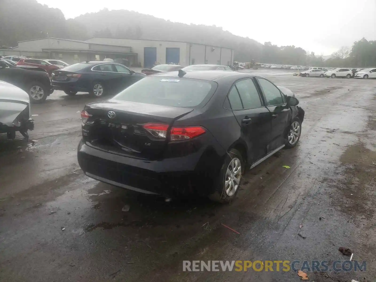 4 Photograph of a damaged car 5YFEPRAE0LP042887 TOYOTA COROLLA 2020