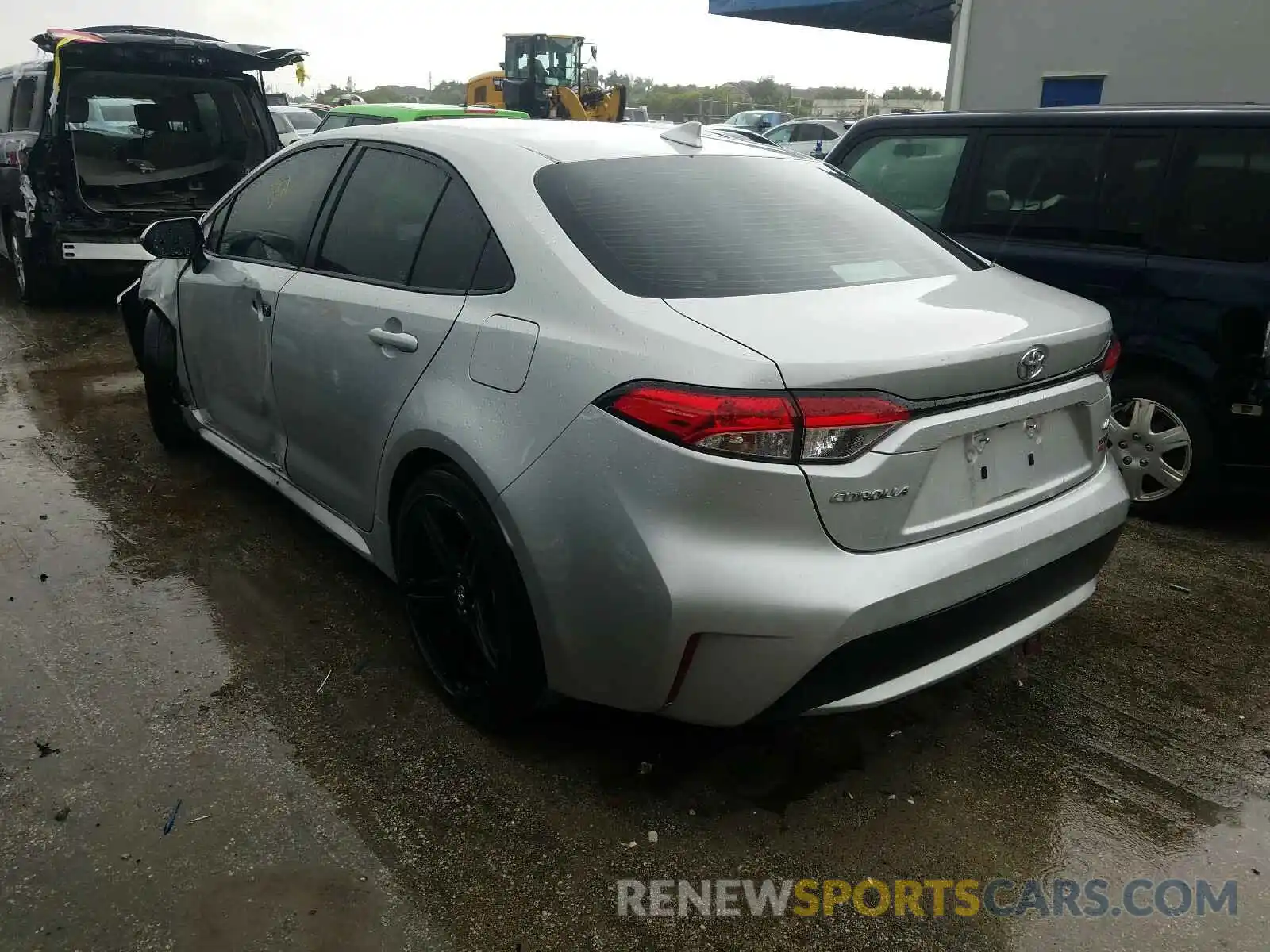 3 Photograph of a damaged car 5YFEPRAE0LP048110 TOYOTA COROLLA 2020