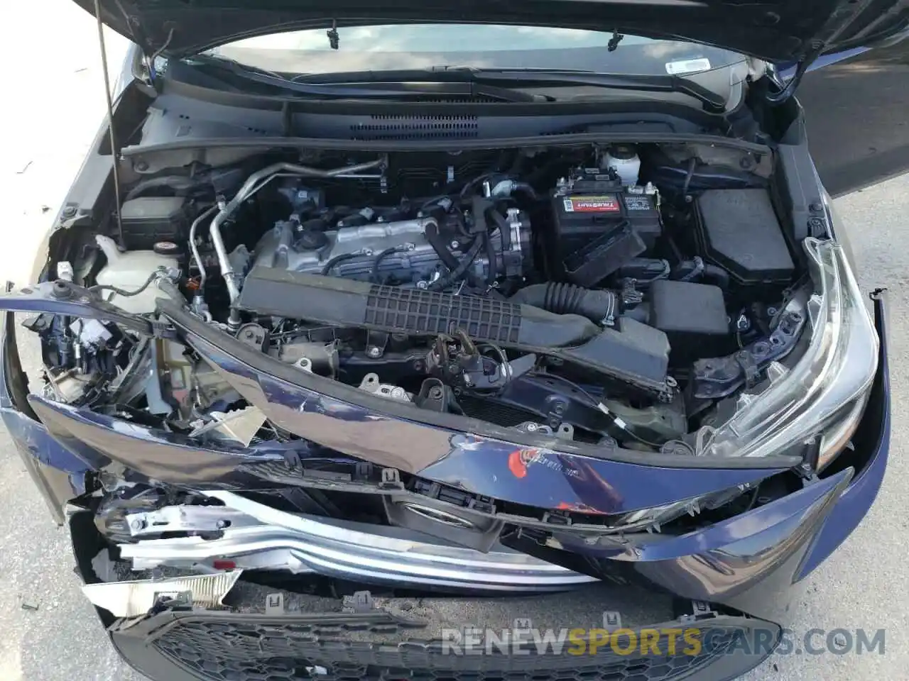 7 Photograph of a damaged car 5YFEPRAE0LP050374 TOYOTA COROLLA 2020