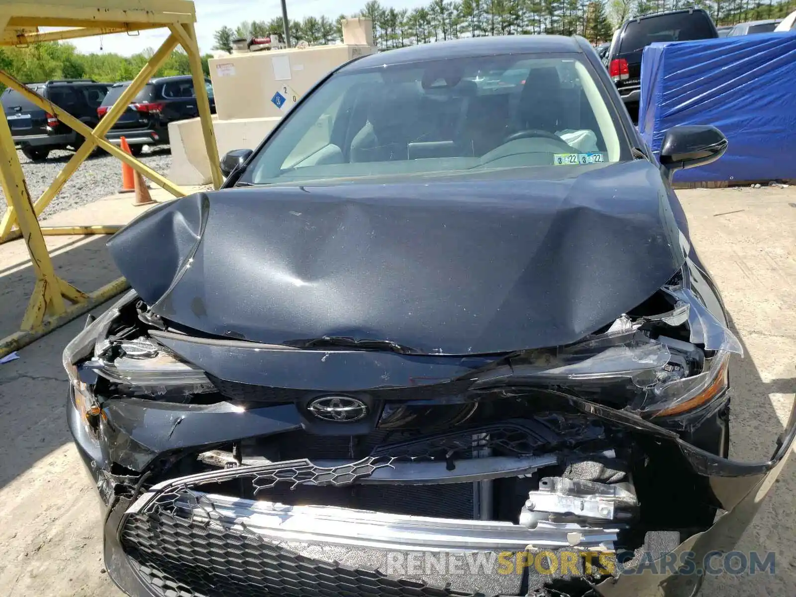 7 Photograph of a damaged car 5YFEPRAE0LP058846 TOYOTA COROLLA 2020