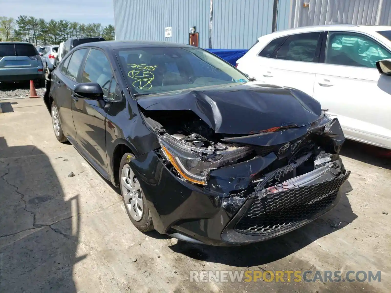 9 Photograph of a damaged car 5YFEPRAE0LP058846 TOYOTA COROLLA 2020