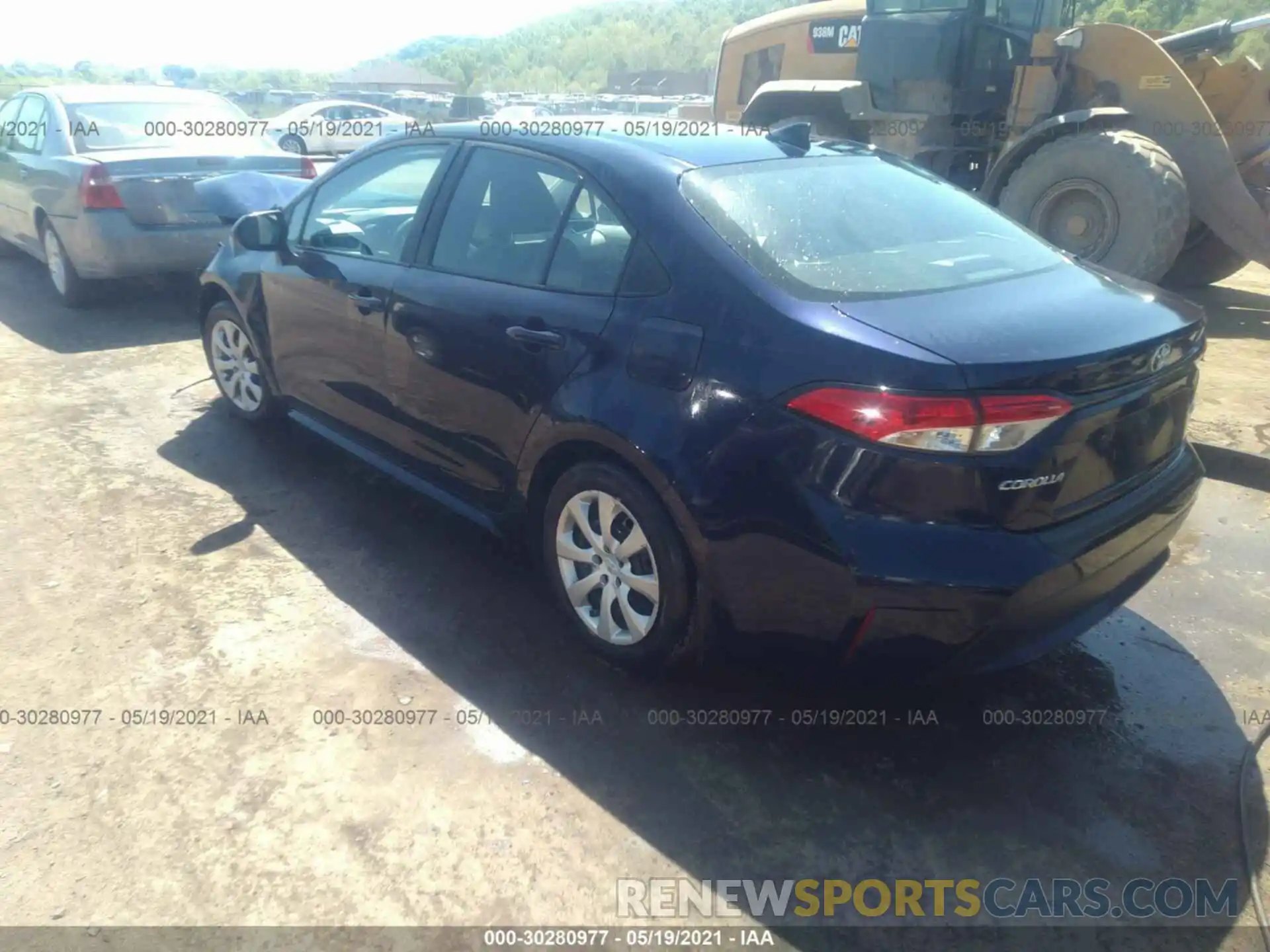 3 Photograph of a damaged car 5YFEPRAE0LP059527 TOYOTA COROLLA 2020