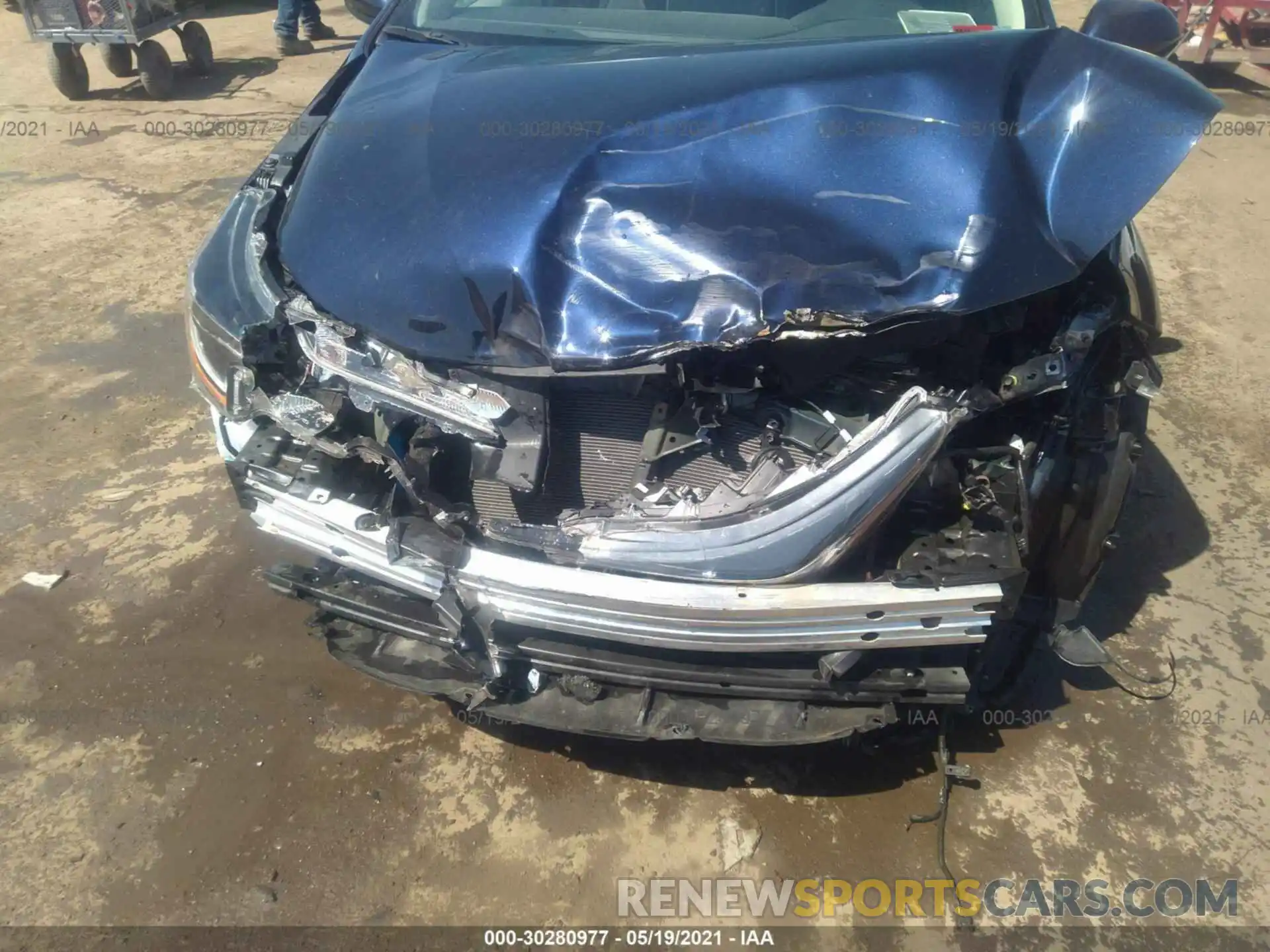 6 Photograph of a damaged car 5YFEPRAE0LP059527 TOYOTA COROLLA 2020