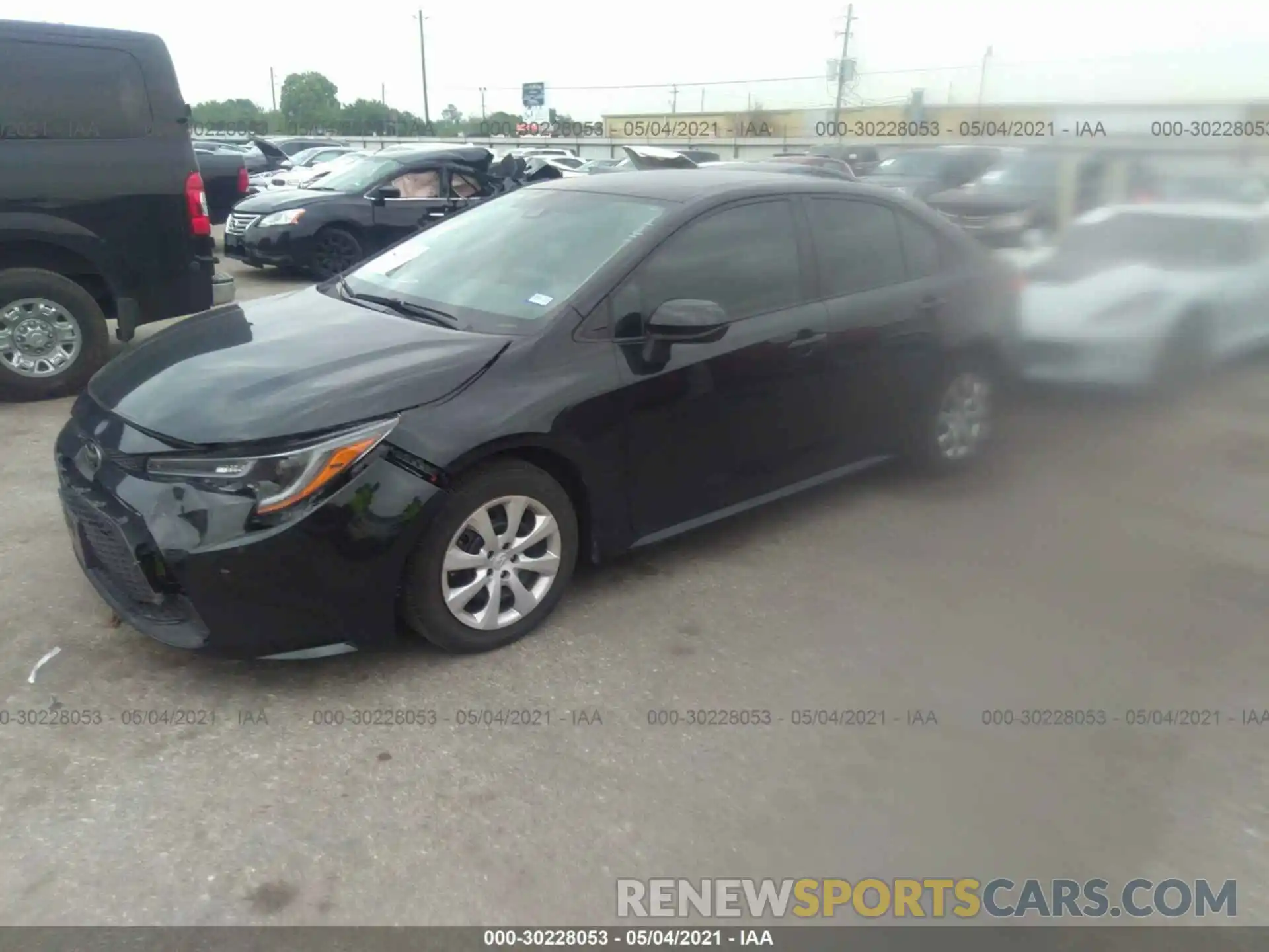 2 Photograph of a damaged car 5YFEPRAE0LP060905 TOYOTA COROLLA 2020