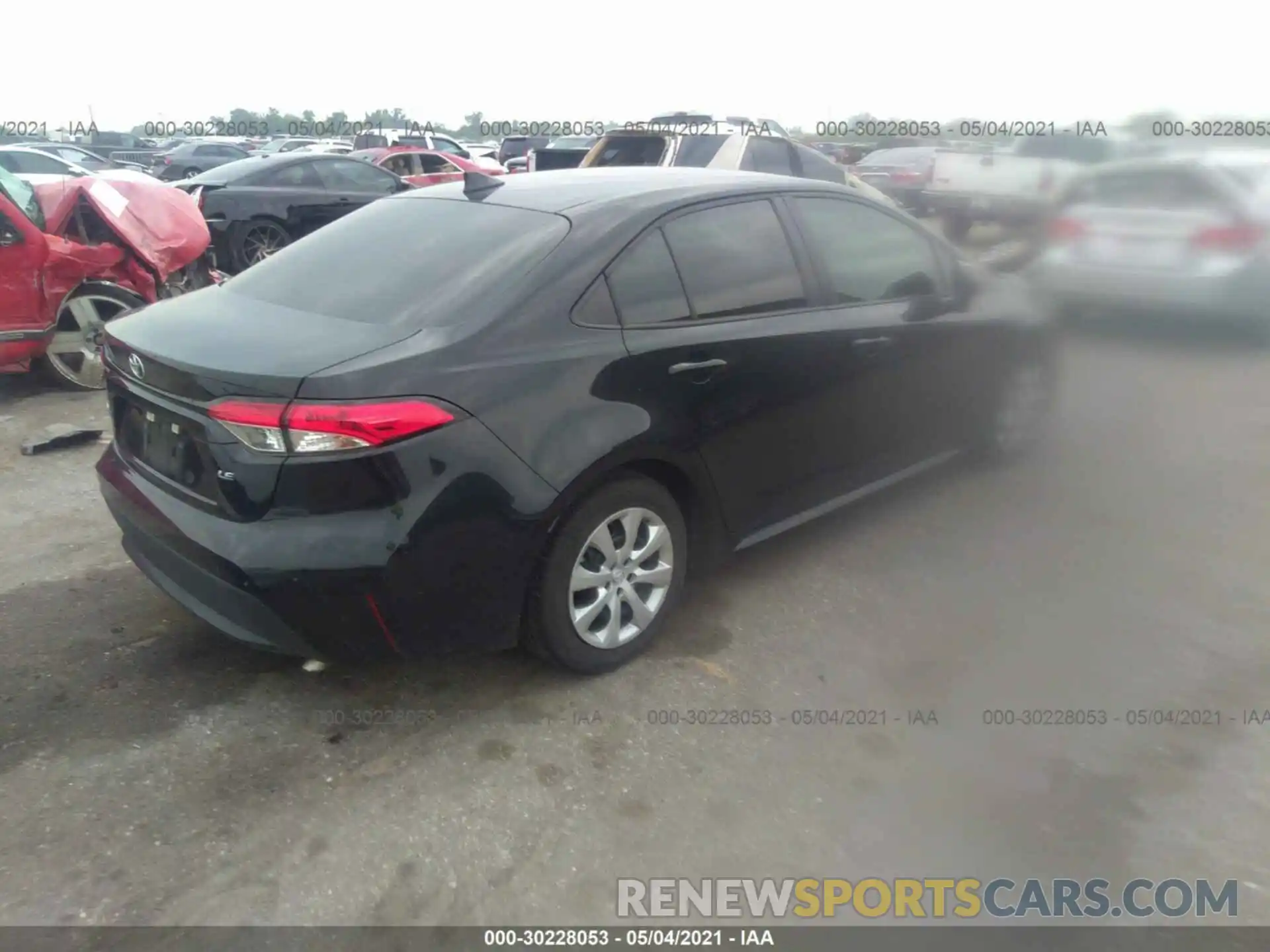 4 Photograph of a damaged car 5YFEPRAE0LP060905 TOYOTA COROLLA 2020