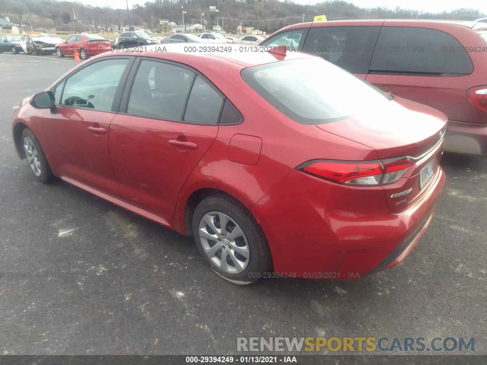 3 Photograph of a damaged car 5YFEPRAE0LP061388 TOYOTA COROLLA 2020