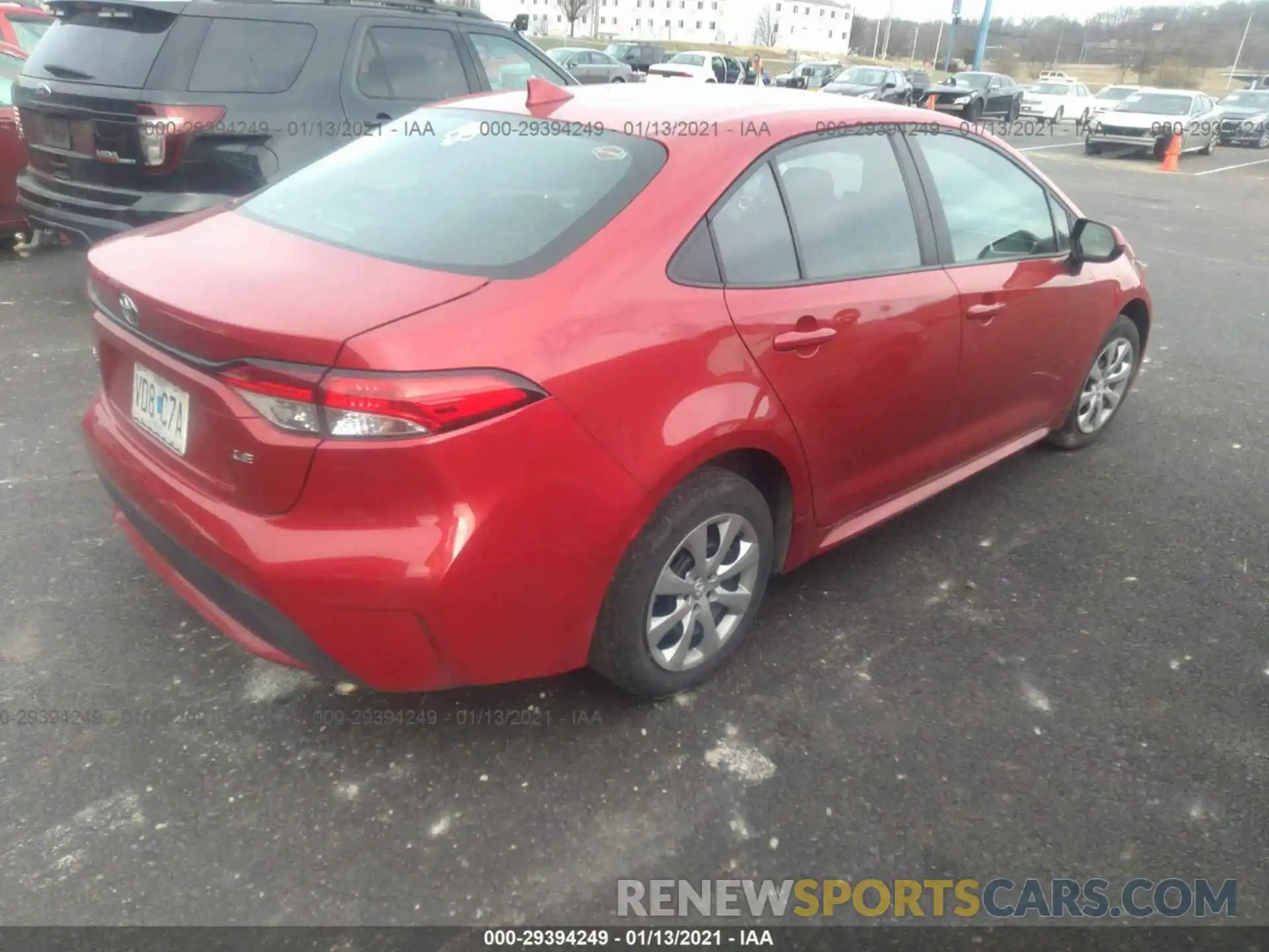 4 Photograph of a damaged car 5YFEPRAE0LP061388 TOYOTA COROLLA 2020