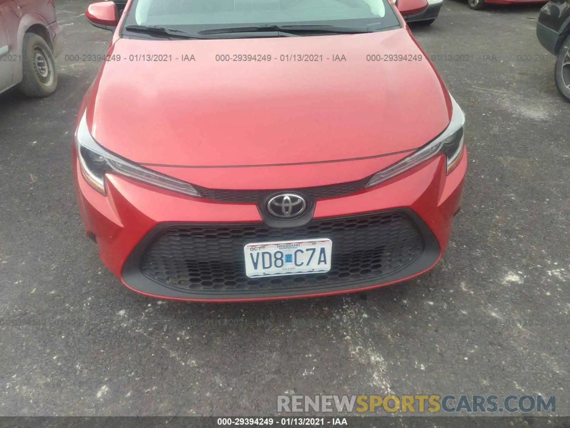 6 Photograph of a damaged car 5YFEPRAE0LP061388 TOYOTA COROLLA 2020