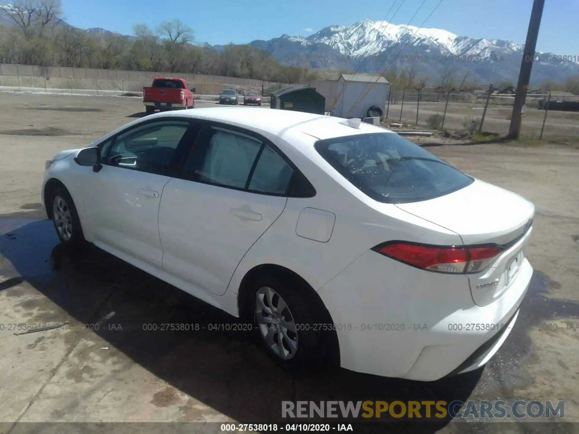 3 Photograph of a damaged car 5YFEPRAE0LP062590 TOYOTA COROLLA 2020