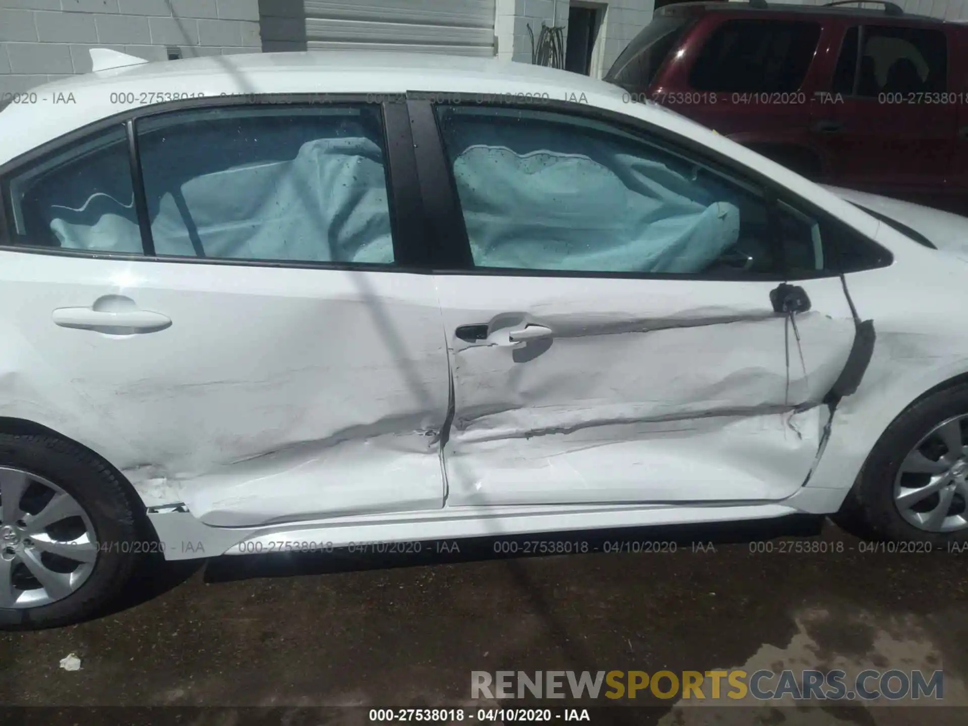 6 Photograph of a damaged car 5YFEPRAE0LP062590 TOYOTA COROLLA 2020