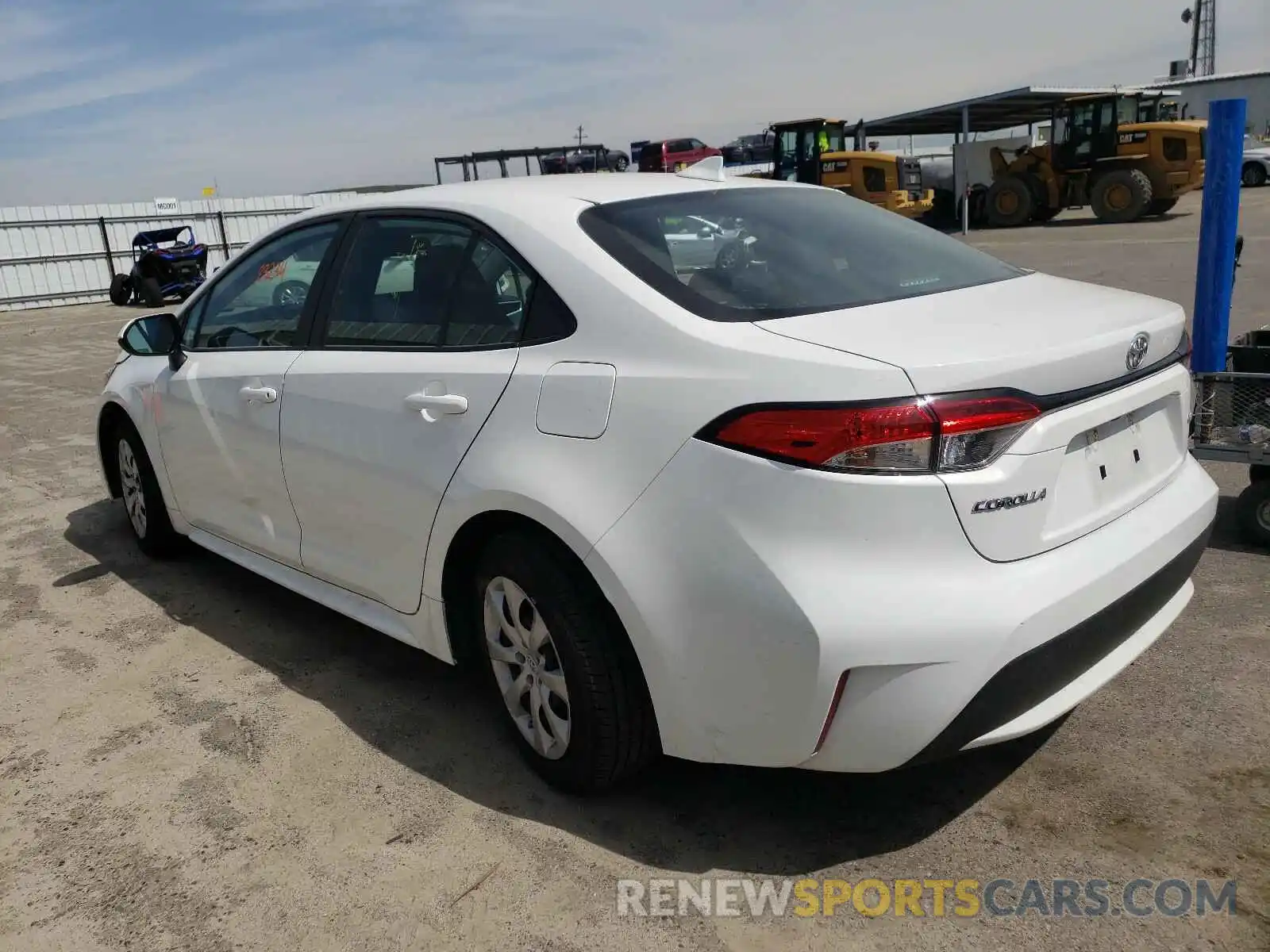 3 Photograph of a damaged car 5YFEPRAE0LP062797 TOYOTA COROLLA 2020