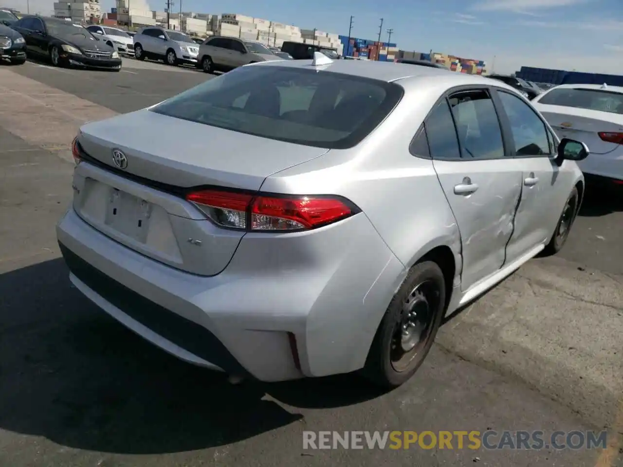 4 Photograph of a damaged car 5YFEPRAE0LP062900 TOYOTA COROLLA 2020