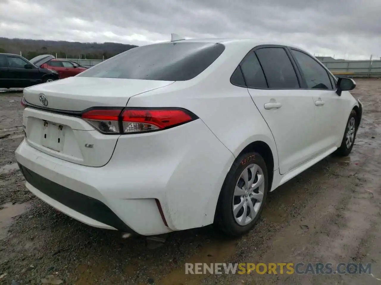 4 Photograph of a damaged car 5YFEPRAE0LP062993 TOYOTA COROLLA 2020