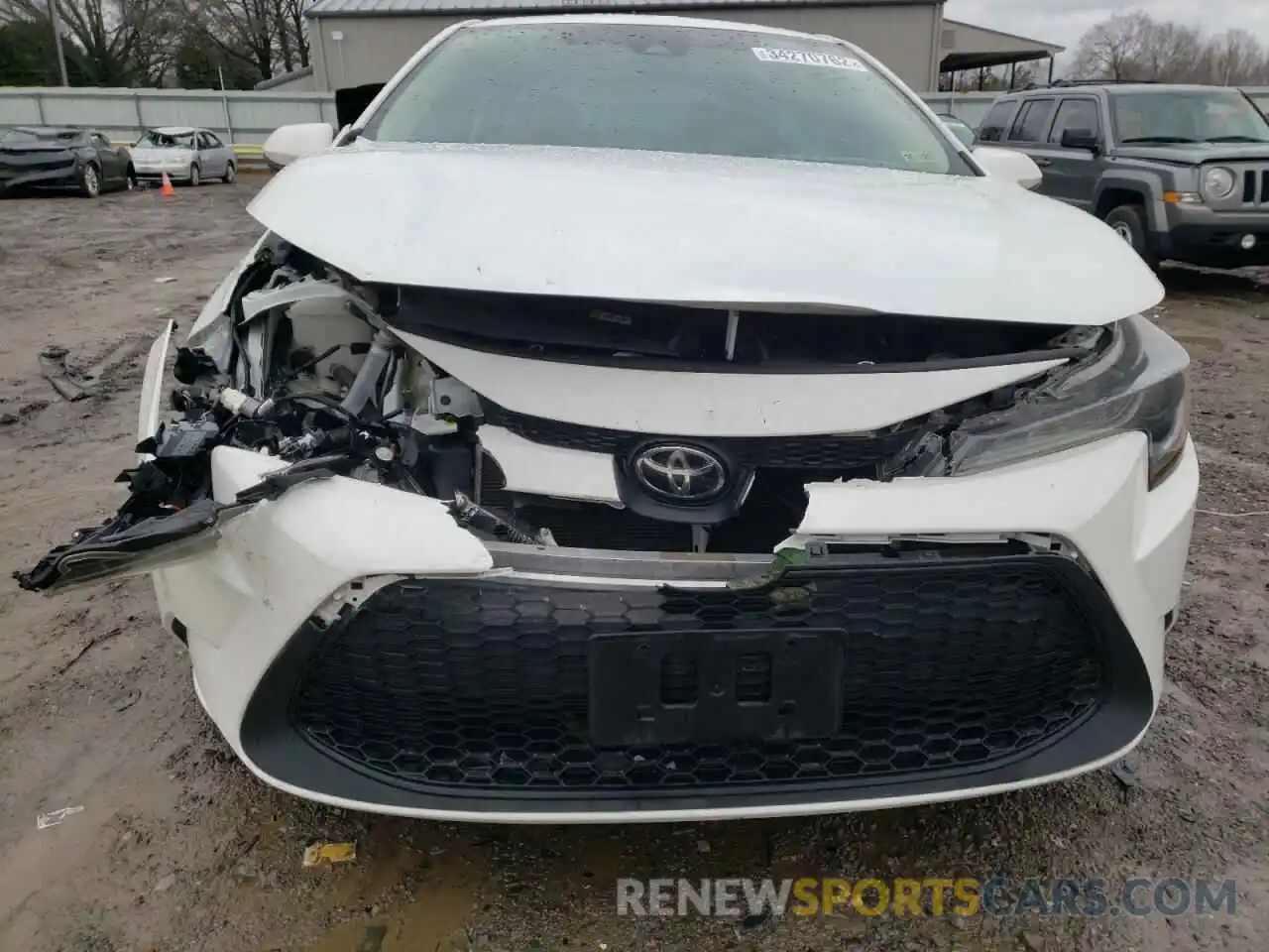 9 Photograph of a damaged car 5YFEPRAE0LP062993 TOYOTA COROLLA 2020