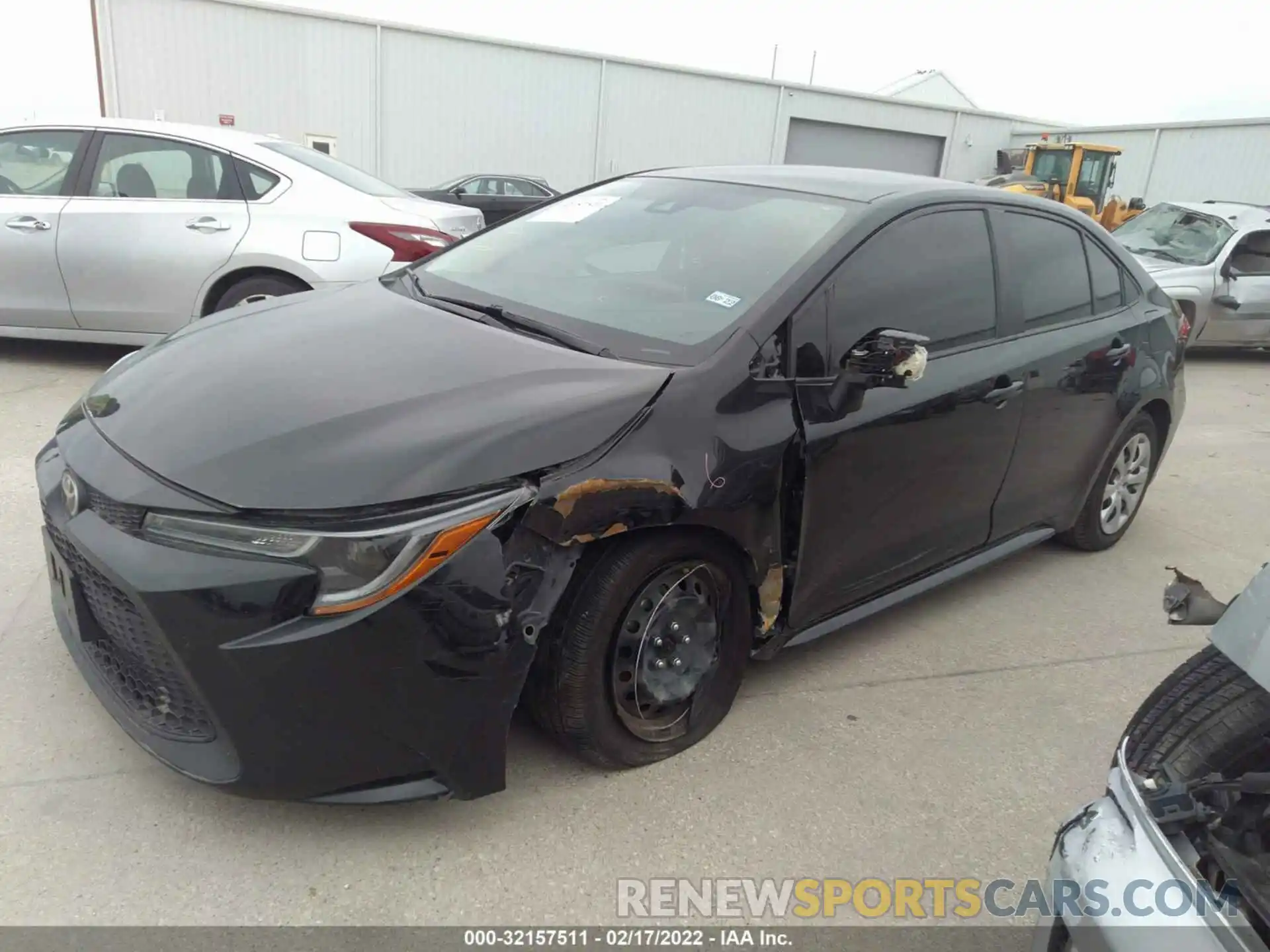 2 Photograph of a damaged car 5YFEPRAE0LP063402 TOYOTA COROLLA 2020