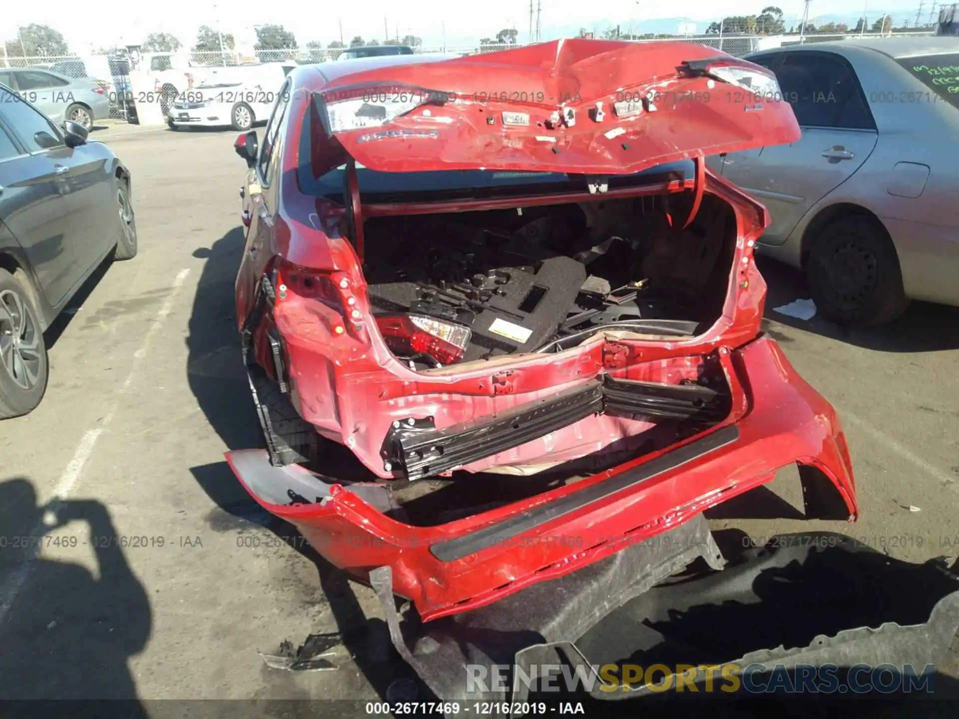 5 Photograph of a damaged car 5YFEPRAE0LP064114 TOYOTA COROLLA 2020